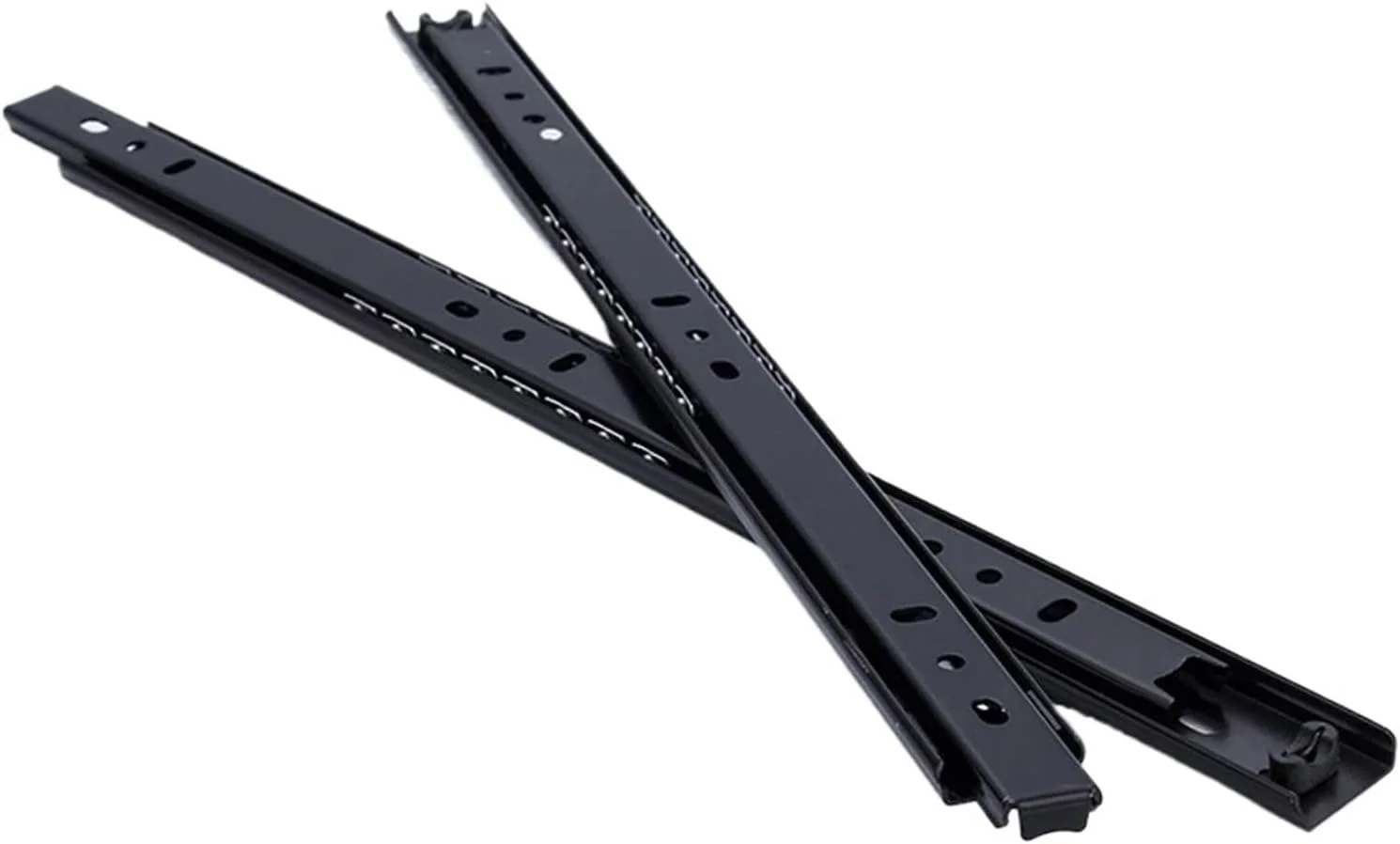 یک جفت ریل کشو فولادی دو قسمتی با عرض 27 میلی متر، 8 اینچ - 18 اینچ، ریل ساچمه ای، اتصالات سخت افزاری مبلمان (450 میلی متر) یک جفت ریل کشو فولادی دو قسمتی با عرض 27 میلی متر، 8 اینچ - 18 اینچ، ریل ساچمه ای، اتصالات سخت افزاری مبلمان (450 میلی متر)