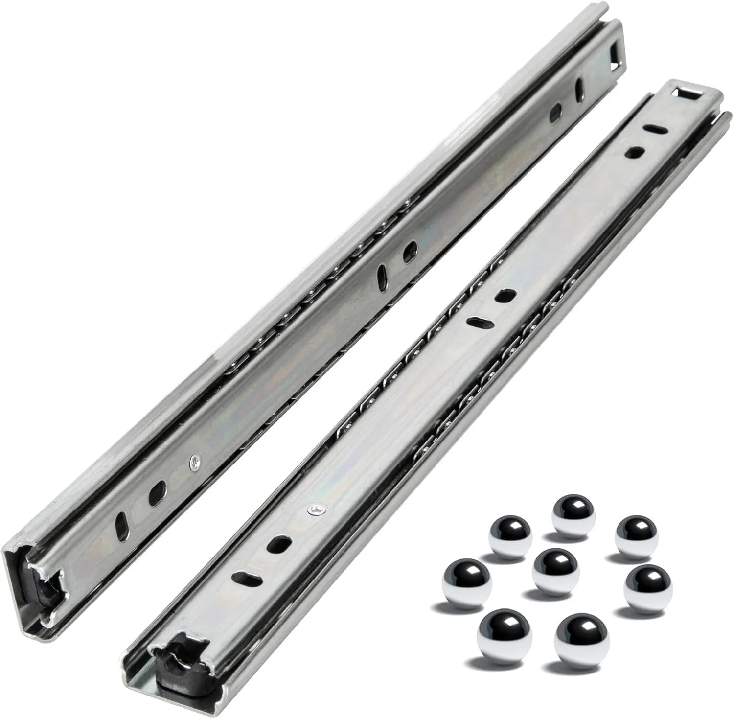 دو عدد ریل کشو زیرکابینتی 214 میلی متر، جایگزین کشو آشپزخانه، حرکت نرم و روان، ریل کشو سنگین، ریل کشو بلبرینگ دار، نصب از پایین، طناب کششی، ریل کابینت آشپزخانه، نصب مرکزی RV دو عدد ریل کشو زیرکابینتی 214 میلی متر، جایگزین کشو آشپزخانه، حرکت نرم و روان، ریل کشو سنگین، ریل کشو بلبرینگ دار، نصب از پایین، طناب کششی، ریل کابینت آشپزخانه، نصب مرکزی RV