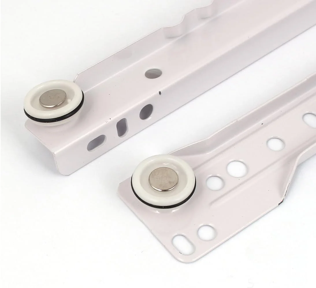 یوکسل 14 اینچ غلطکی چرخ کابینت کشو اسلاید ریل لغزنده 2 جفت یوکسل 14 اینچ غلطکی چرخ کابینت کشو اسلاید ریل لغزنده 2 جفت