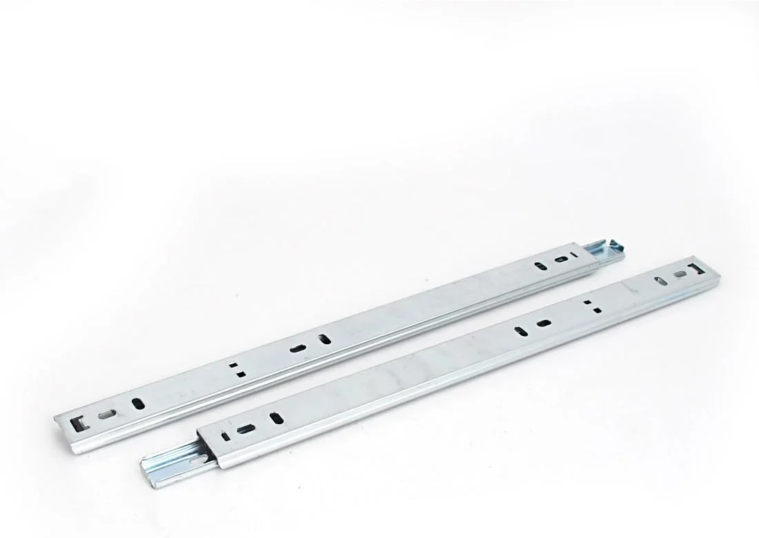 ریل کشو 13 اینچی یو ایکس سل سورسینگ مپ، بلبرینگ دار با باز شدن کامل، ریل دو طرفه، عرض 25 میلی متر، ظرفیت 25 کیلوگرم، 1 جفت