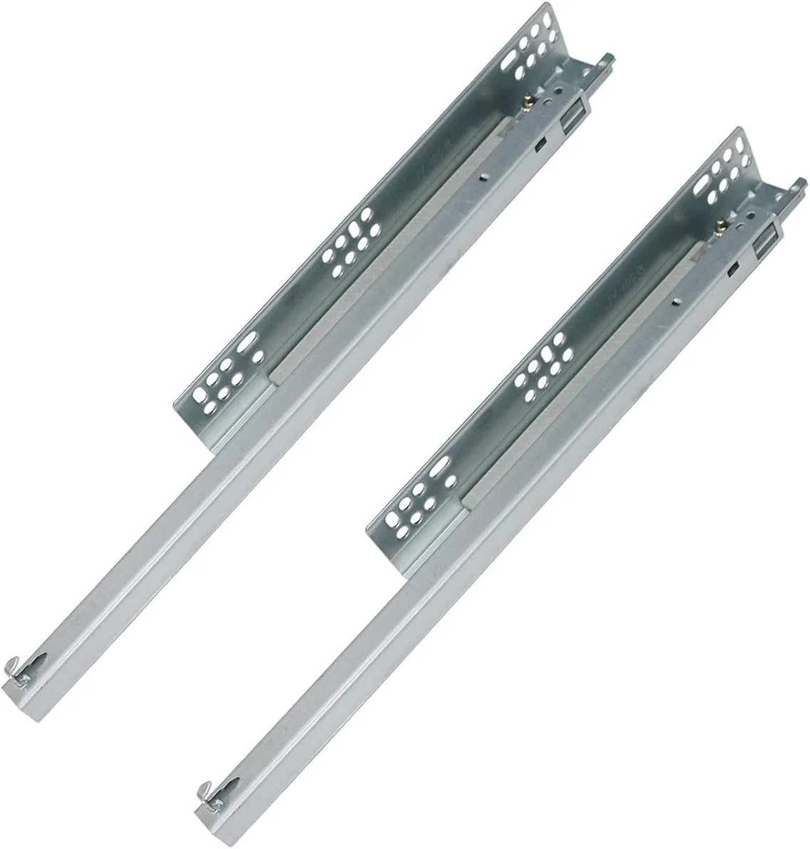 ریل کشو URBEST، زیر نصب پنهان با مکانیزم بسته شدن نرم و خودکار، ریل های کشویی مبلمان کابینت پنهان (10 اینچ) ریل کشو URBEST، زیر نصب پنهان با مکانیزم بسته شدن نرم و خودکار، ریل های کشویی مبلمان کابینت پنهان (10 اینچ)