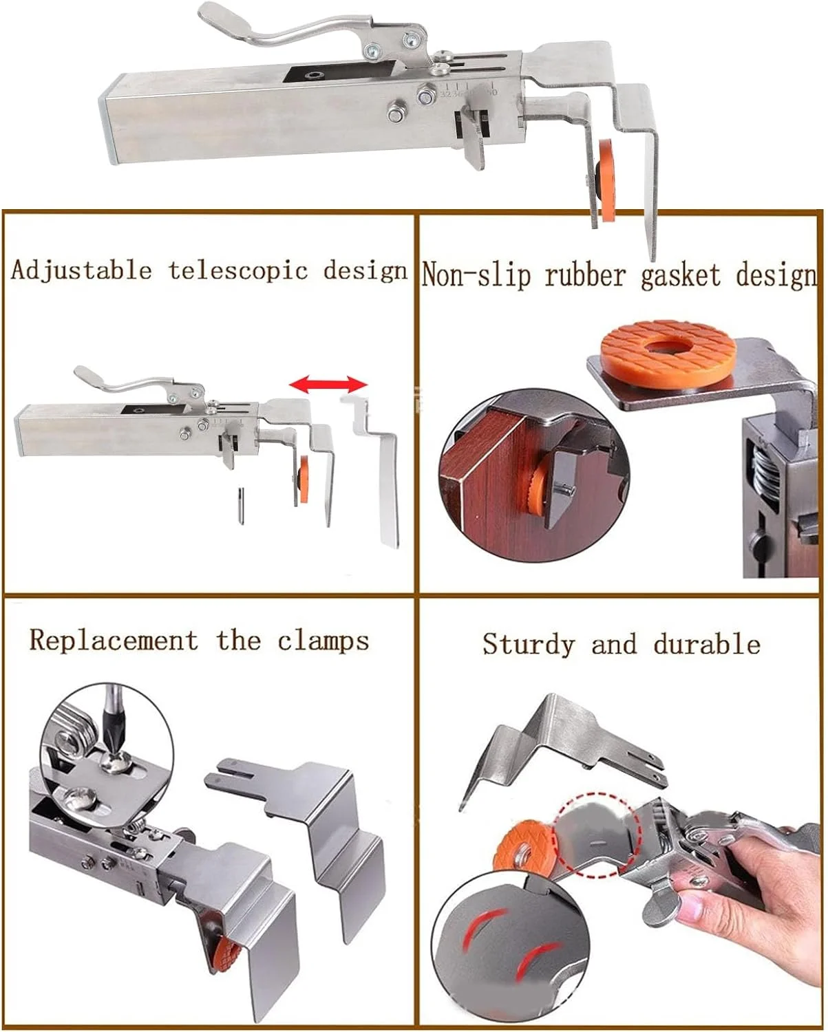 گیره های ارگونومیک استیل ضد زنگ Tihebeyan برای چیدمان کشوهای کابینت