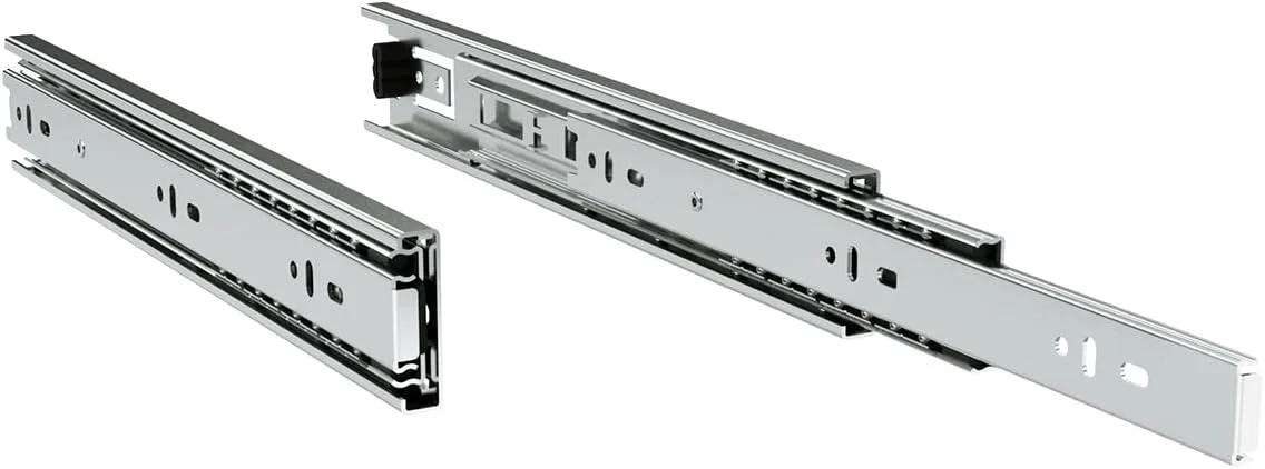 ریل کشو بلبرینگی فول اکستنشن 12 اینچی TCH Hardware با ظرفیت 100 پوند - مناسب برای کابینت آشپزخانه و میز