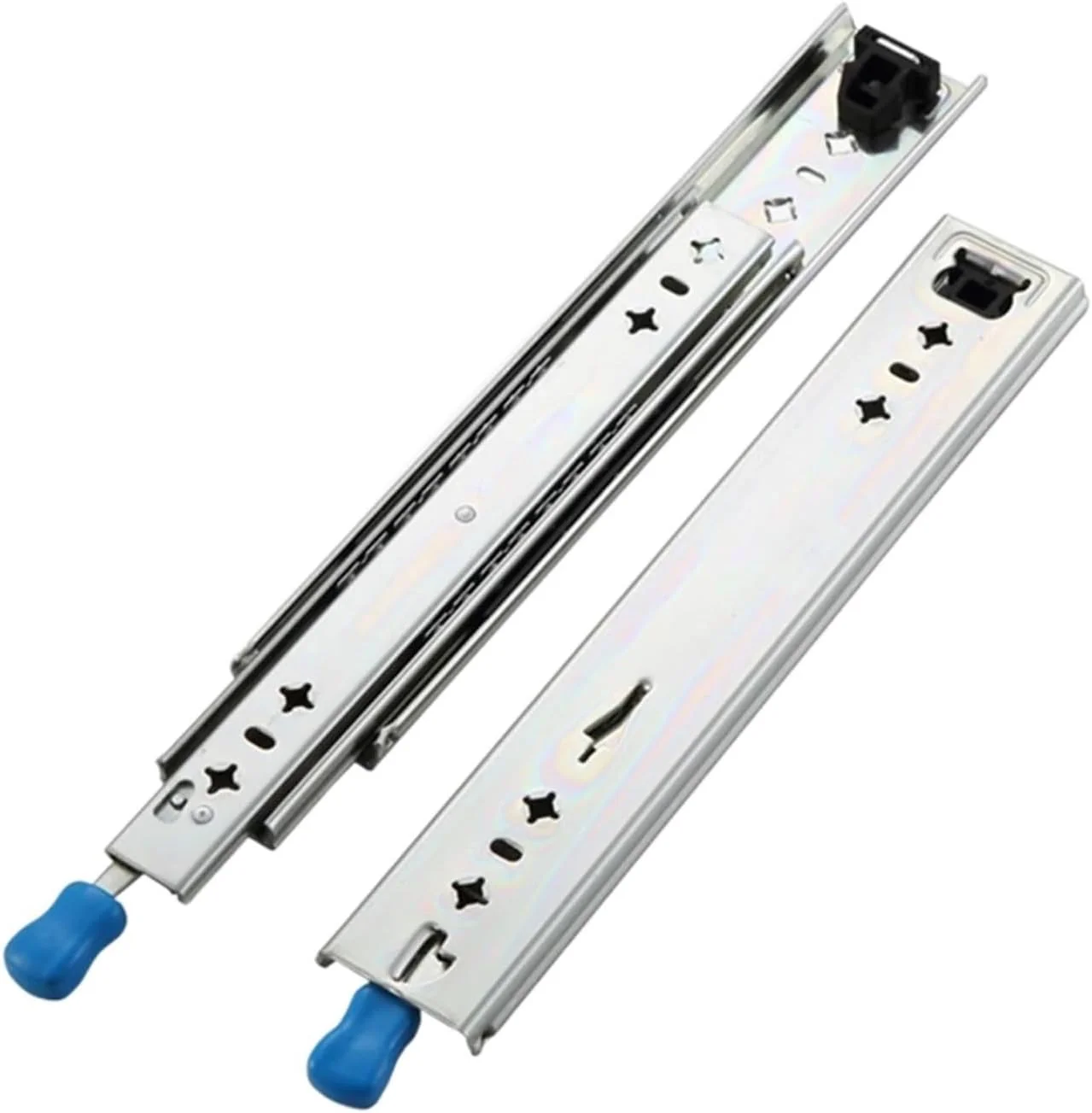 ریل کشو سه تایی با باز شدن کامل و بلبرینگ قفل دار، مناسب برای کارهای سنگین، 30 تا 100 سانتی متر (650mm (26 اینچ))