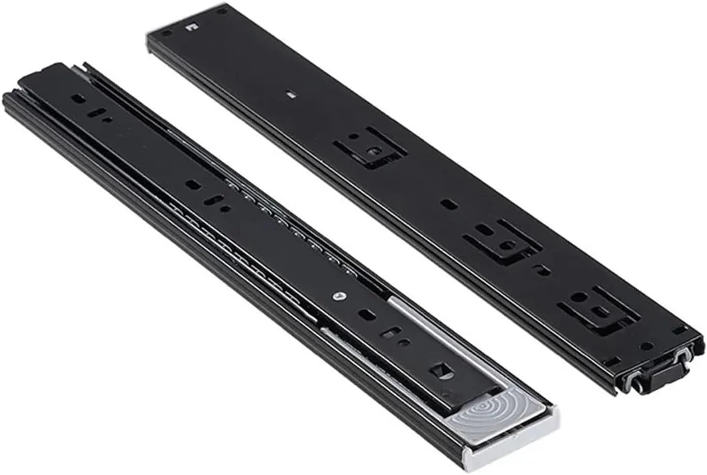 ریل کشویی سه تکه، ریل اسلاید سه طرفه، کشوهای فشاری برگشتی، مسیر کشویی، فولاد ضد زنگ یا فولاد نورد سرد (Dg207 14 اینچ)