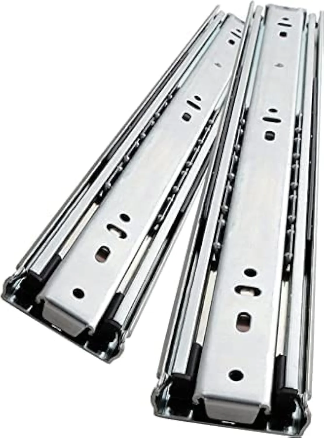 ریل کشویی کشو RACO یک جفت ریل مسیر با پسوند کامل برای کابینت ها کمد لباس آشپزخانه سطل زباله (12 اینچ، سنگین) ریل کشویی کشو RACO یک جفت ریل مسیر با پسوند کامل برای کابینت ها کمد لباس آشپزخانه سطل زباله (12 اینچ، سنگین)