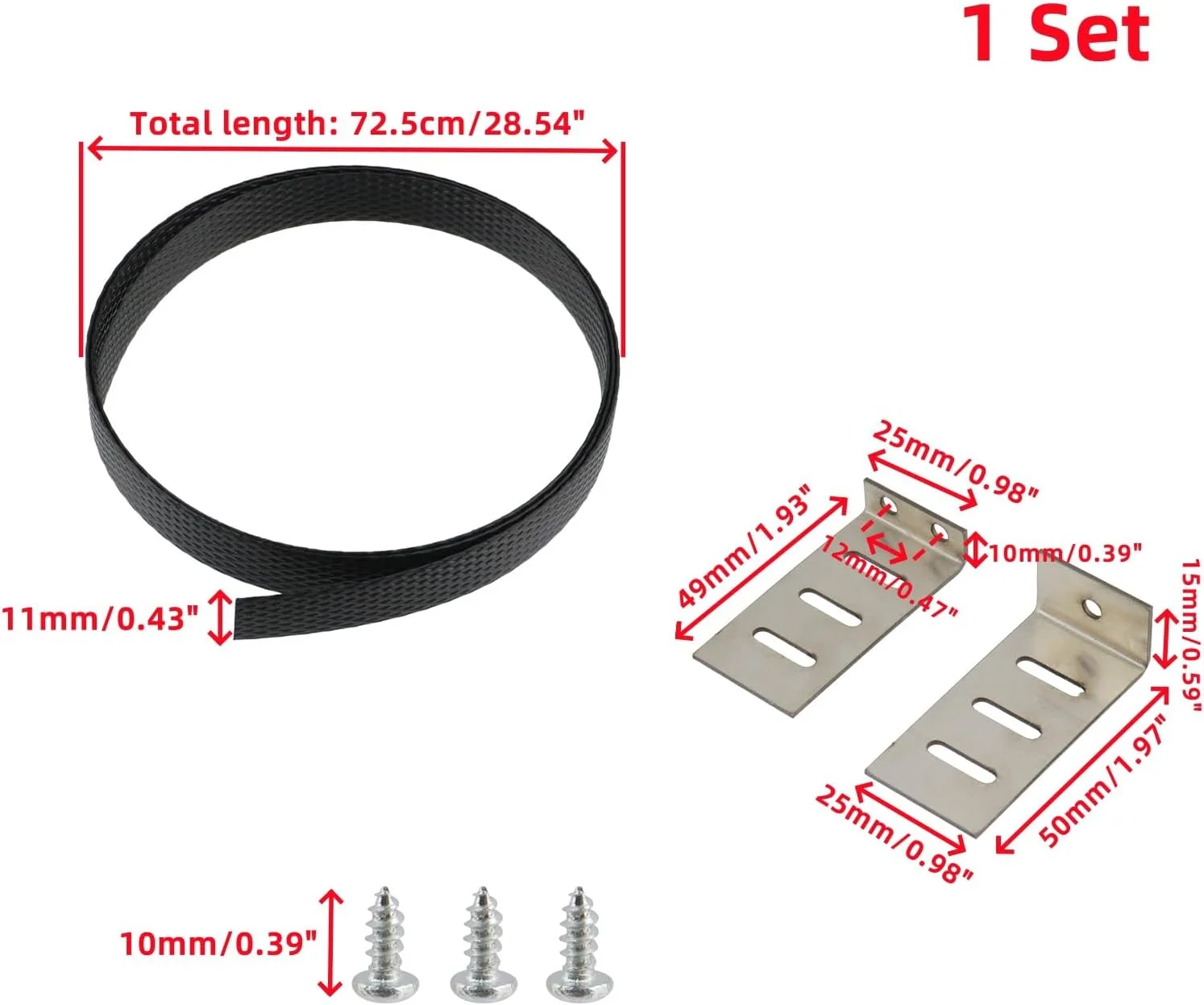 کیت تعمیر کشو Oedema، شامل براکت های استیل ضد زنگ، 18 عدد پیچ، 12 عدد براکت، 1 عدد تسمه 28 اینچی، برای تقویت و تعمیر سخت افزار مبلمان کیت تعمیر کشو Oedema، شامل براکت های استیل ضد زنگ، 18 عدد پیچ، 12 عدد براکت، 1 عدد تسمه 28 اینچی، برای تقویت و تعمیر سخت افزار مبلمان