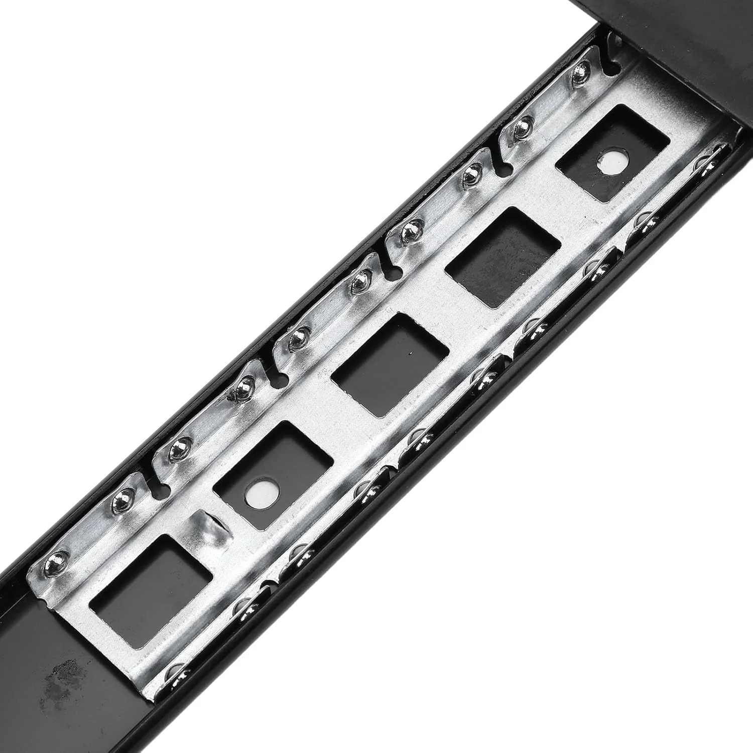 ریل کشو OVAQUIXI، یک جفت 20 اینچی با ظرفیت بار 20 کیلوگرم، ریل کشویی مخفی با عرض 35 میلی متر، ریل درب کشویی برای کمد، کابینت، درب پاکتی تلویزیون