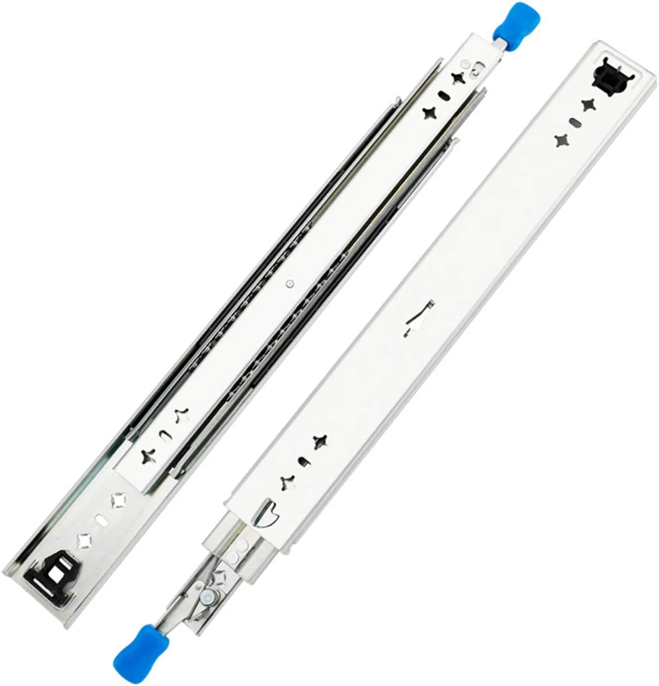 NOPQRST یک جفت ریل کشو بلبرینگ دار، بازشوندگی کامل، 18/20/22 اینچ با قفل و بسته شدن نرم، ظرفیت بارگیری پایدار 264 پوند (40 اینچ/1000 میلی متر) NOPQRST یک جفت ریل کشو بلبرینگ دار، بازشوندگی کامل، 18/20/22 اینچ با قفل و بسته شدن نرم، ظرفیت بارگیری پایدار 264 پوند (40 اینچ/1000 میلی متر)