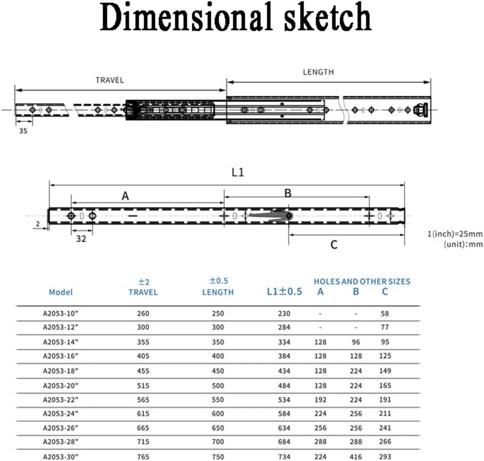 ریل کشویی سنگین NOPQRST، سه تیکه، باز شدن کامل، طول 100-130 سانتی متر، بلبرینگ، نصب جانبی، مناسب برای کابینت آشپزخانه و کمد (75 سانتی متر) ریل کشویی سنگین NOPQRST، سه تیکه، باز شدن کامل، طول 100-130 سانتی متر، بلبرینگ، نصب جانبی، مناسب برای کابینت آشپزخانه و کمد (75 سانتی متر)