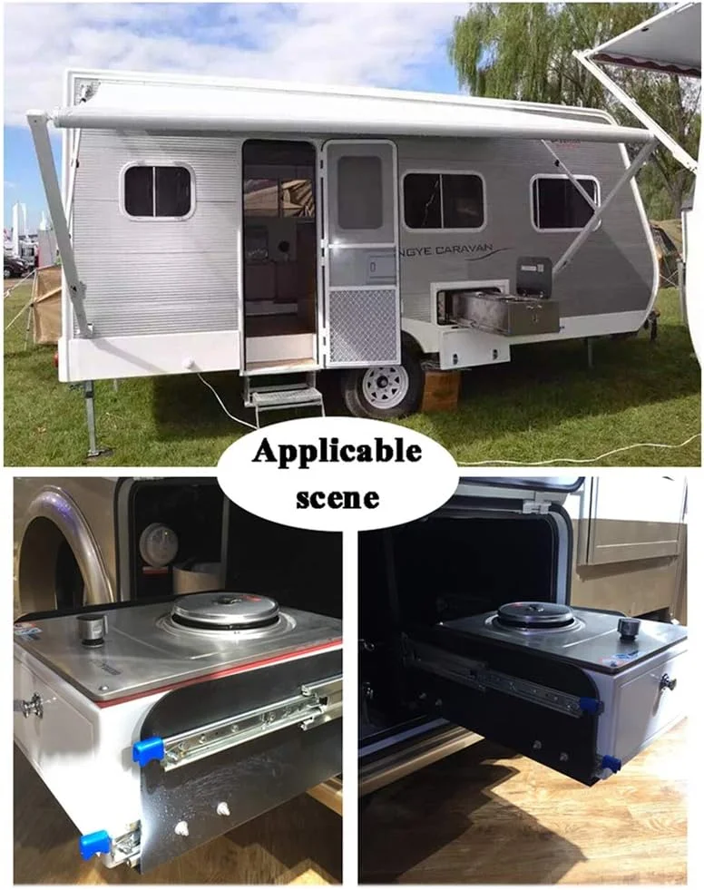 ریل کشو تلسکوپی سه تکه NOPQRST با تحمل وزن بالا، نصب جانبی، بلبرینگ دار، حرکت نرم و بی صدا، سایزهای 35 تا 60 سانتی متر ریل کشو تلسکوپی سه تکه NOPQRST با تحمل وزن بالا، نصب جانبی، بلبرینگ دار، حرکت نرم و بی صدا، سایزهای 35 تا 60 سانتی متر