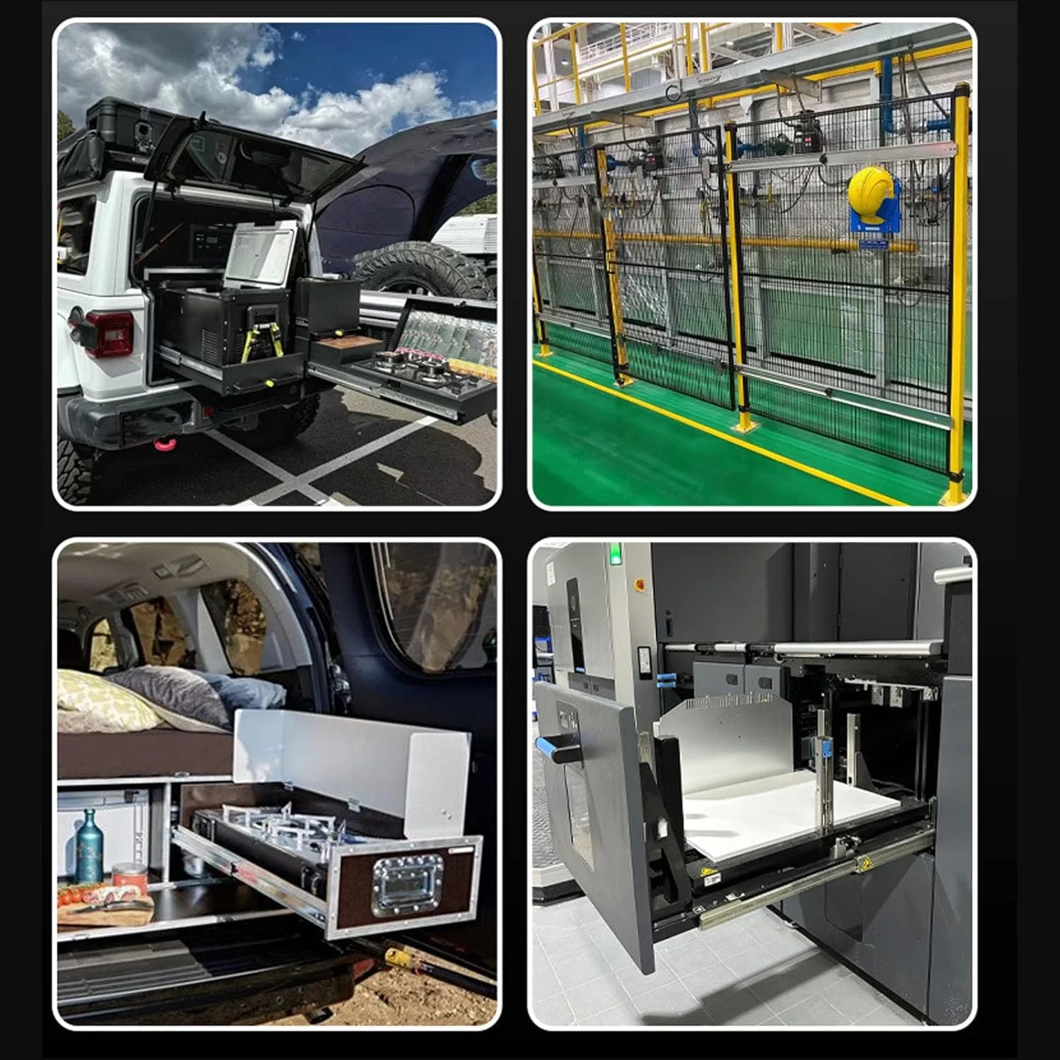 NDNCZDHC یک جفت ریل درب کابینت، طول 50 سانتی متر، تحمل بار 20 کیلوگرم، نصب جانبی، ریل کشویی بلبرینگ با باز شدن کامل برای کابینت های دیواری، درب های تاشو