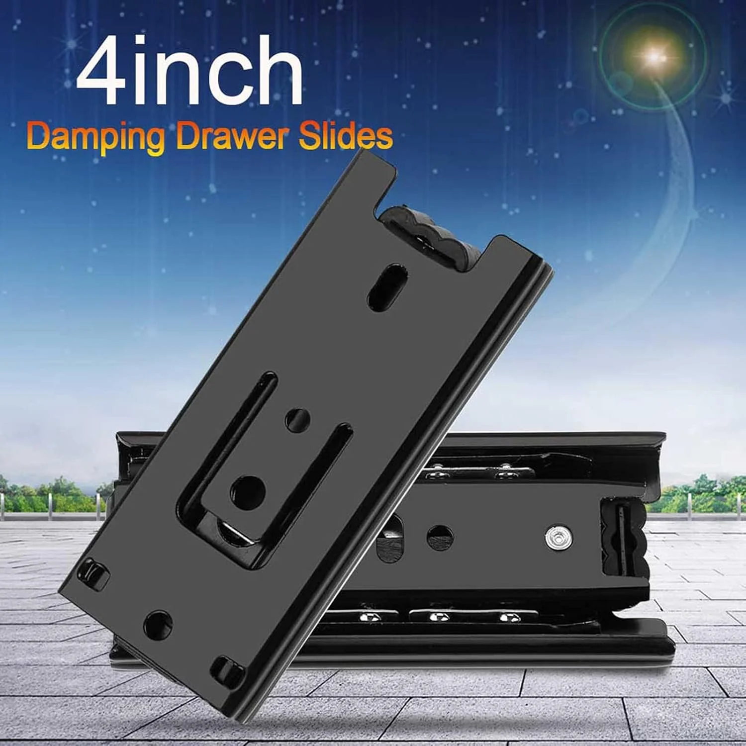 ریل کشو NALACAL، 2 عدد ریل کشو 10 سانتی متری با باز شدن کامل، ریل کشو فولادی با مکانیزم آرام بند، 3 تایی با باز شدن کامل، ریل های مخفی برای اکثر کابینت های آشپزخانه، کمد لباس، کشوها ریل کشو NALACAL، 2 عدد ریل کشو 10 سانتی متری با باز شدن کامل، ریل کشو فولادی با مکانیزم آرام بند، 3 تایی با باز شدن کامل، ریل های مخفی برای اکثر کابینت های آشپزخانه، کمد لباس، کشوها