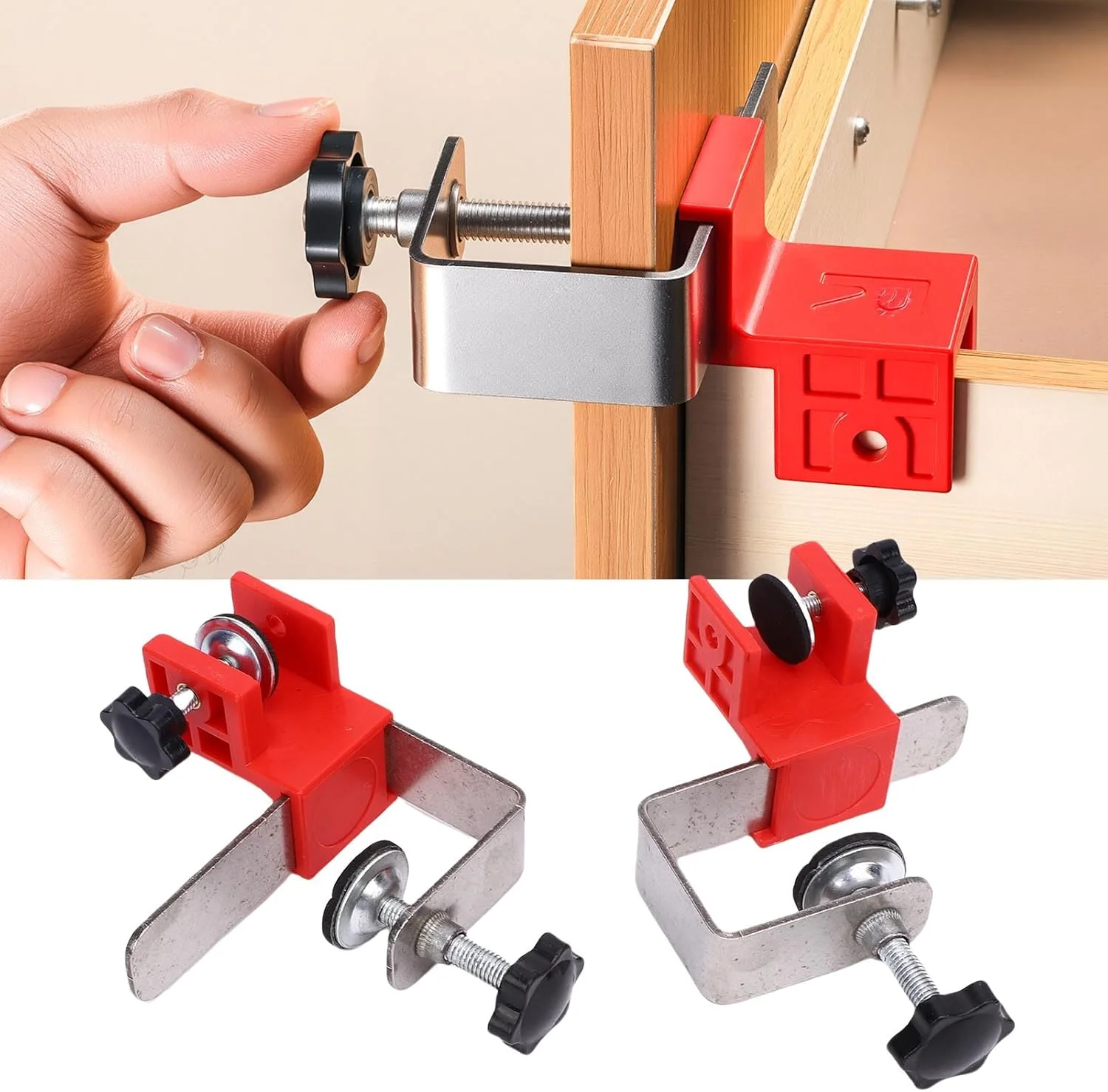 گیره نصب کشو NOENNULL Minteccette، یک جفت ابزار گیره کشو استیل ضد زنگ قابل تنظیم برای گروه مبلمان، ماسک های موقعیت یابی گیره نصب کشو NOENNULL Minteccette، یک جفت ابزار گیره کشو استیل ضد زنگ قابل تنظیم برای گروه مبلمان، ماسک های موقعیت یابی