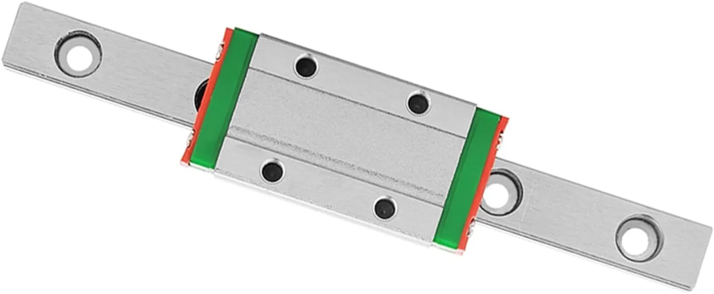 ریل خطی مینیاتوری MGN9H طول 100 میلی متر، بلوک اسلاید سبک وزن، طراحی 4 نقطه ای، دقت بالا، نگهدارنده توپ، سیستم روانکاری قابل تعویض برای تجهیزات اندازه گیری دقیق اتوماتیک