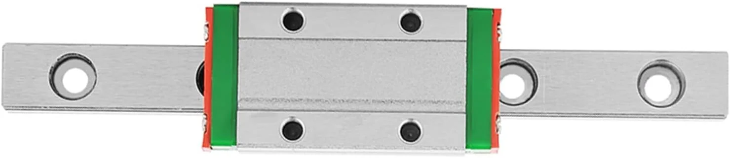 ریل خطی مینیاتوری MGN9H طول 100 میلی متر، بلوک اسلاید سبک وزن، طراحی 4 نقطه ای، دقت بالا، نگهدارنده توپ، سیستم روانکاری قابل تعویض برای تجهیزات اندازه گیری دقیق اتوماتیک