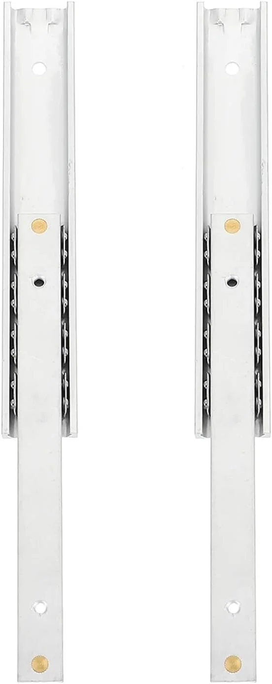 دو عدد ریل کشو مینیاتوری کابینت مبلمان ریل های توسعه یافته آلیاژ آلومینیوم (15.5x1.6 سانتی متر) دو عدد ریل کشو مینیاتوری کابینت مبلمان ریل های توسعه یافته آلیاژ آلومینیوم (15.5x1.6 سانتی متر)