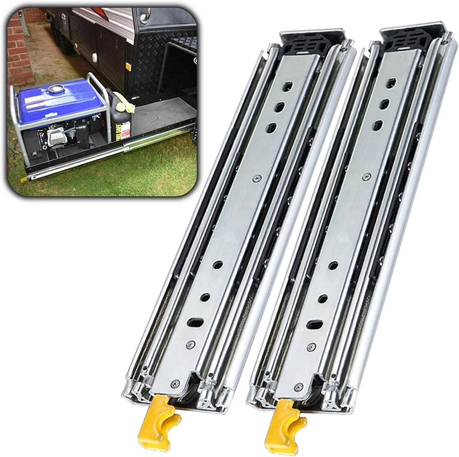 ریل کشویی قفل دار سنگین، ریل های تمام بازشو با قفل، ریل کشویی بلبرینگ نصب جانبی، ریل های 40 44 48 50 52 56 58 60 64 68 72 76 80 اینچی، ظرفیت 200 کیلوگرم (یک جفت) (110 سانتی متر (44 اینچ)) ریل کشویی قفل دار سنگین، ریل های تمام بازشو با قفل، ریل کشویی بلبرینگ نصب جانبی، ریل های 40 44 48 50 52 56 58 60 64 68 72 76 80 اینچی، ظرفیت 200 کیلوگرم (یک جفت) (110 سانتی متر (44 اینچ))