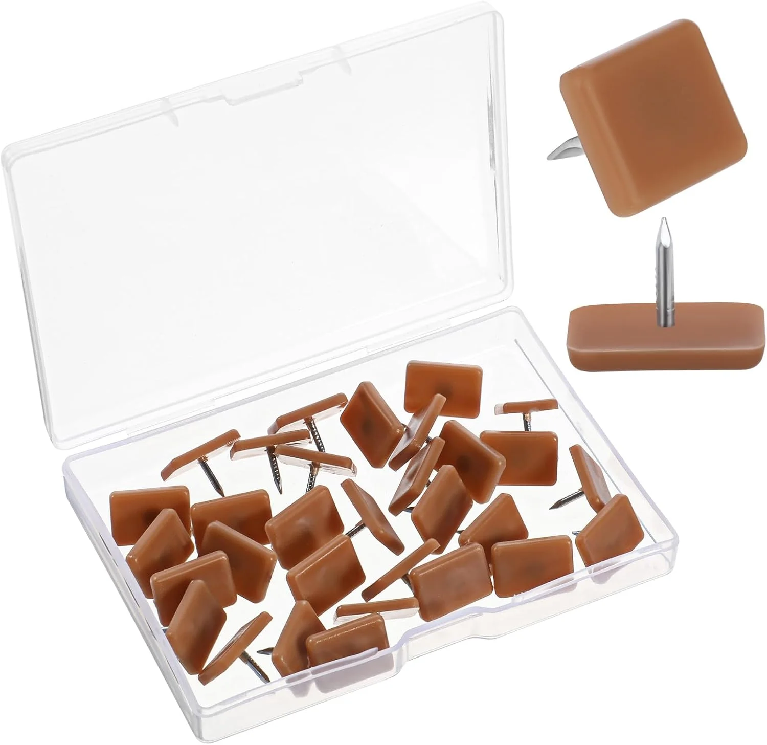 Lnngub 30 عدد سر خوردن کشو، لغزنده کشو 17×12 میلی متر برای تعمیر کمدها، ساختن کشوها به صورت صاف و یکنواخت Lnngub 30 عدد سر خوردن کشو، لغزنده کشو 17×12 میلی متر برای تعمیر کمدها، ساختن کشوها به صورت صاف و یکنواخت