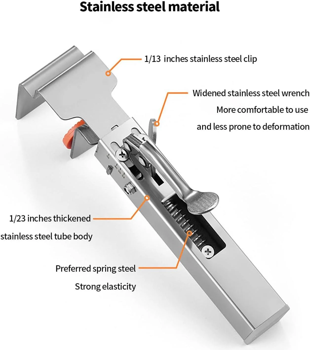 گیره نصب کشو کارآمد Jiawu با عرض قابل تنظیم - برای تعمیر کمد - 2 عدد