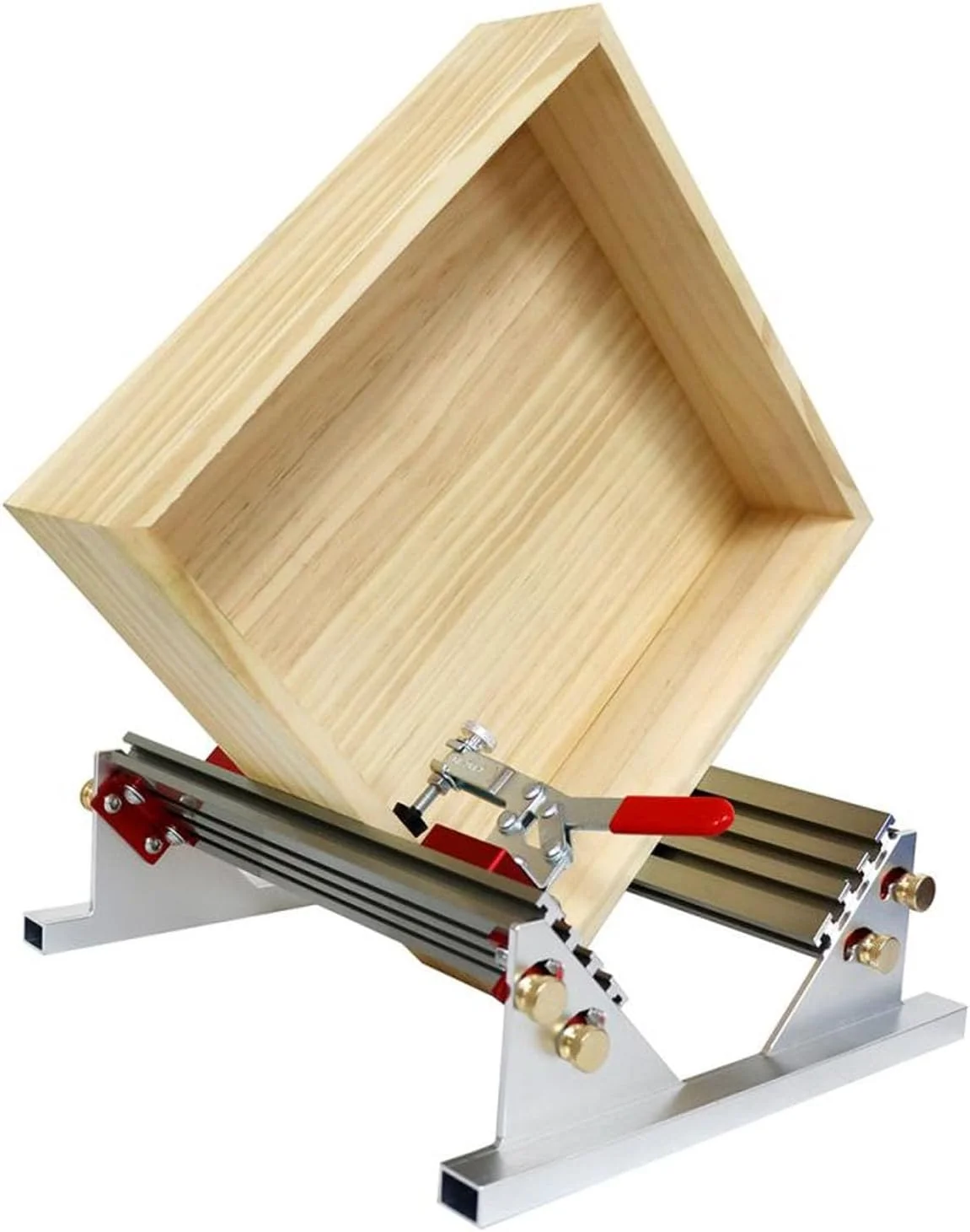 گیره نصب کابینت Jiawu، گیره موقعیت یاب کشو با زاویه راست 90 درجه با 4 محدود کننده چرخشی، جیگ تعیین موقعیت کشو قابل تنظیم 1/2-16 اینچ، اسپلین آلیاژ آلومینیوم برای اره های میزی گیره نصب کابینت Jiawu، گیره موقعیت یاب کشو با زاویه راست 90 درجه با 4 محدود کننده چرخشی، جیگ تعیین موقعیت کشو قابل تنظیم 1/2-16 اینچ، اسپلین آلیاژ آلومینیوم برای اره های میزی