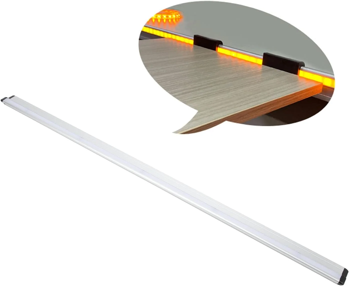 ریل اسلایدر میز RV، 980 میلی متر / 38.6 اینچ، ریل میز سبک وزن، نصب آسان، آلیاژ آلومینیوم، مناسب برای RV، قایق تفریحی، خوابگاه، خودرو