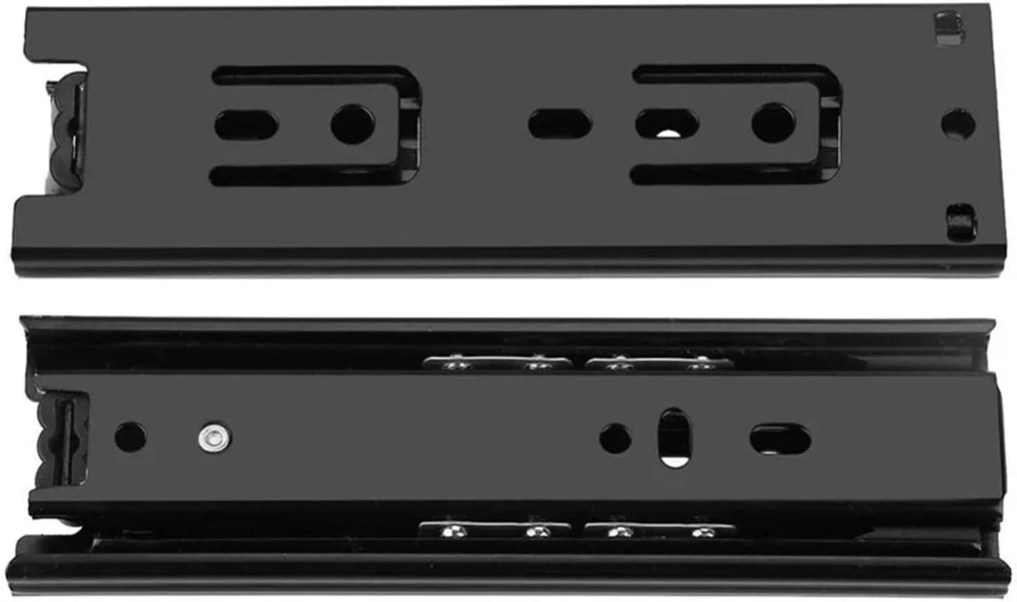 2 عدد ریل کشو مینیاتوری، ریل راهنمای مبلمان فولادی کوتاه، ریل اسلاید سخت افزاری کمد و کابینت آشپزخانه با قابلیت باز شدن کامل (6 اینچ) 2 عدد ریل کشو مینیاتوری، ریل راهنمای مبلمان فولادی کوتاه، ریل اسلاید سخت افزاری کمد و کابینت آشپزخانه با قابلیت باز شدن کامل (6 اینچ)