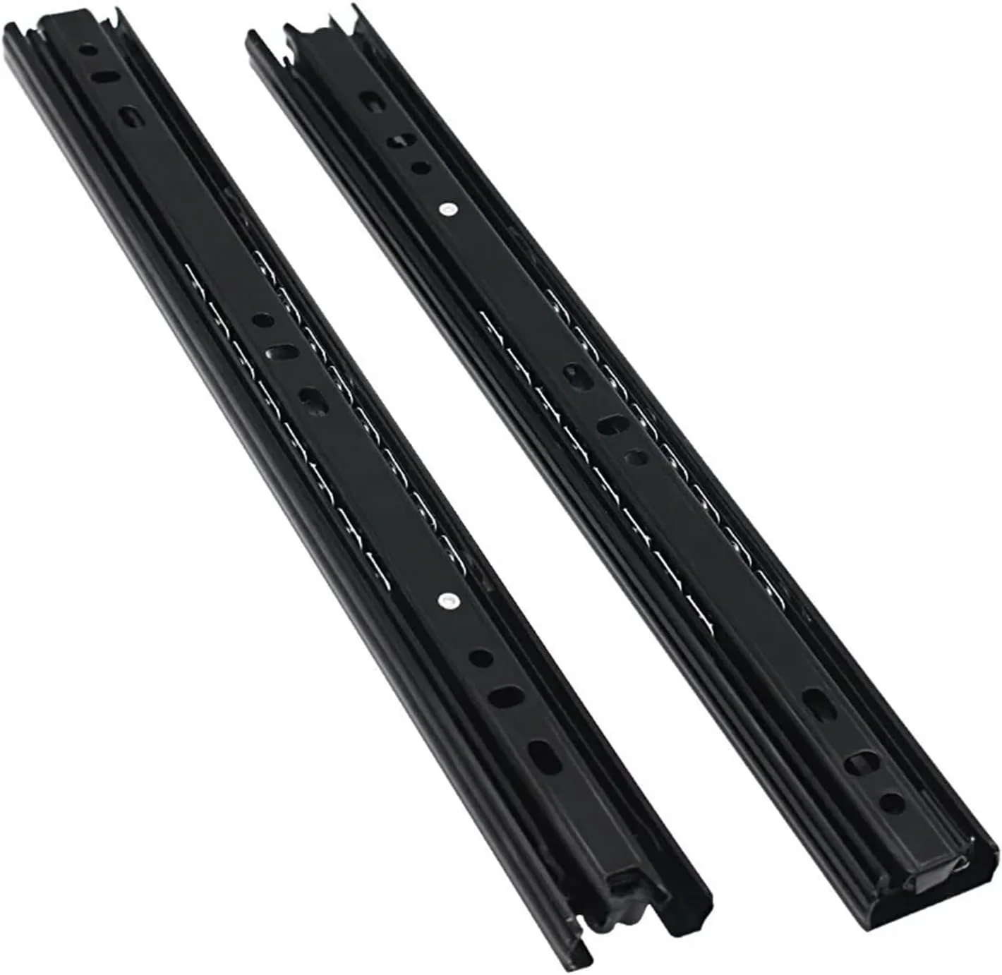 2 عدد ریل سه ساچمه ای بی صدا لوازم جانبی سخت افزار مبلمان میز چای کمد کشو راهنمای ساچمه فولادی میرایی (44 سانتی متر) 2 عدد ریل سه ساچمه ای بی صدا لوازم جانبی سخت افزار مبلمان میز چای کمد کشو راهنمای ساچمه فولادی میرایی (44 سانتی متر)