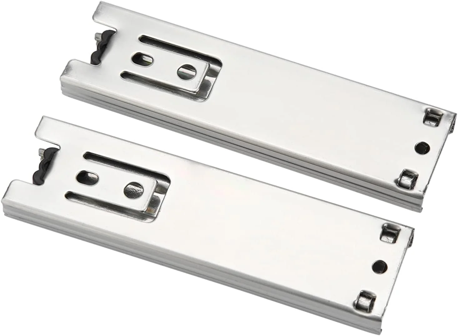 2 عدد ریل کشو 5 اینچی، ریل های کوتاه کوچک آبکاری شده با روی، ریل راهنمای مبلمان با قابلیت باز شدن کامل، سخت افزار کابینت آشپزخانه برای اکثر کشوهای کمد لباس 2 عدد ریل کشو 5 اینچی، ریل های کوتاه کوچک آبکاری شده با روی، ریل راهنمای مبلمان با قابلیت باز شدن کامل، سخت افزار کابینت آشپزخانه برای اکثر کشوهای کمد لباس