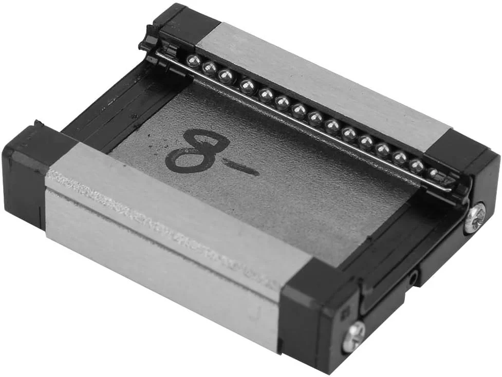 اسلاید خطی LMLF18B 100 1R بلبرینگ فولادی مینیاتوری برای ماشین آلات، تجهیزات اتوماتیک بادوام و مستحکم، اندازه گیری دقیق حرکت، عمر طولانی، کار روان و سیال