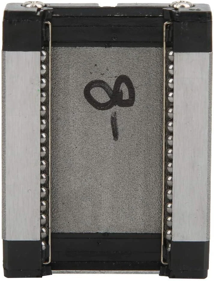 اسلاید خطی LMLF18B 100 1R بلبرینگ فولادی مینیاتوری برای ماشین آلات، تجهیزات اتوماتیک بادوام و مستحکم، اندازه گیری دقیق حرکت، عمر طولانی، کار روان و سیال