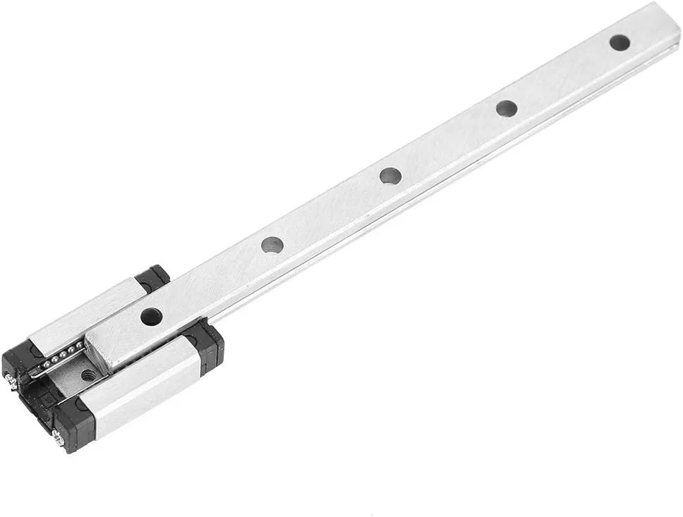 بلوک کشویی ریل خطی مینیاتوری فولاد ضد زنگ 440C با کیفیت بالا، سختی بالا، دوام طولانی، تنظیم روانکاری، ضریب اصطکاک پایین، حرکت روان، دقت موقعیت یابی، تحمل بار، اتوماسیون