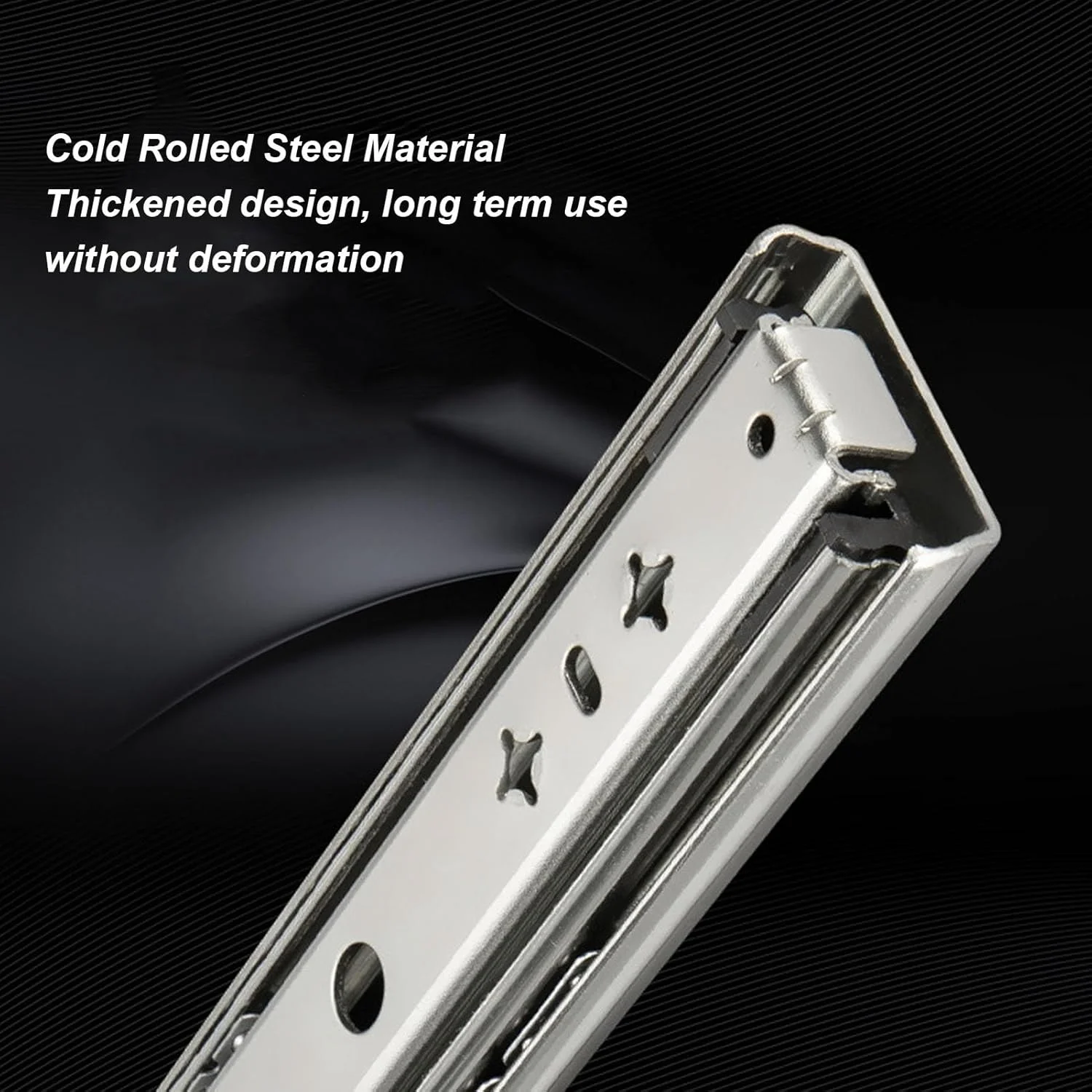 ریل کشویی قفل‌دار سنگین صنعتی مناسب کمدهای وسایل نقلیه و کامیون‌ها