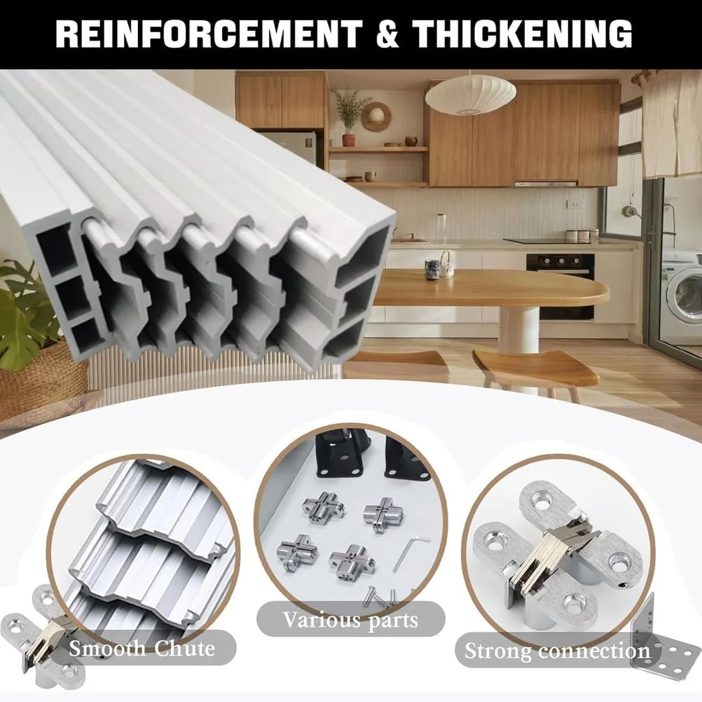 ریل تلسکوپی میز غذاخوری با حرکت کامل، ریل کشویی آلومینیومی با چرخ های بی صدا، ریل متصل چند بخشی، ریل کشویی مخفی با بسته شدن نرم، 1270 میلی متر ریل تلسکوپی میز غذاخوری با حرکت کامل، ریل کشویی آلومینیومی با چرخ های بی صدا، ریل متصل چند بخشی، ریل کشویی مخفی با بسته شدن نرم، 1270 میلی متر