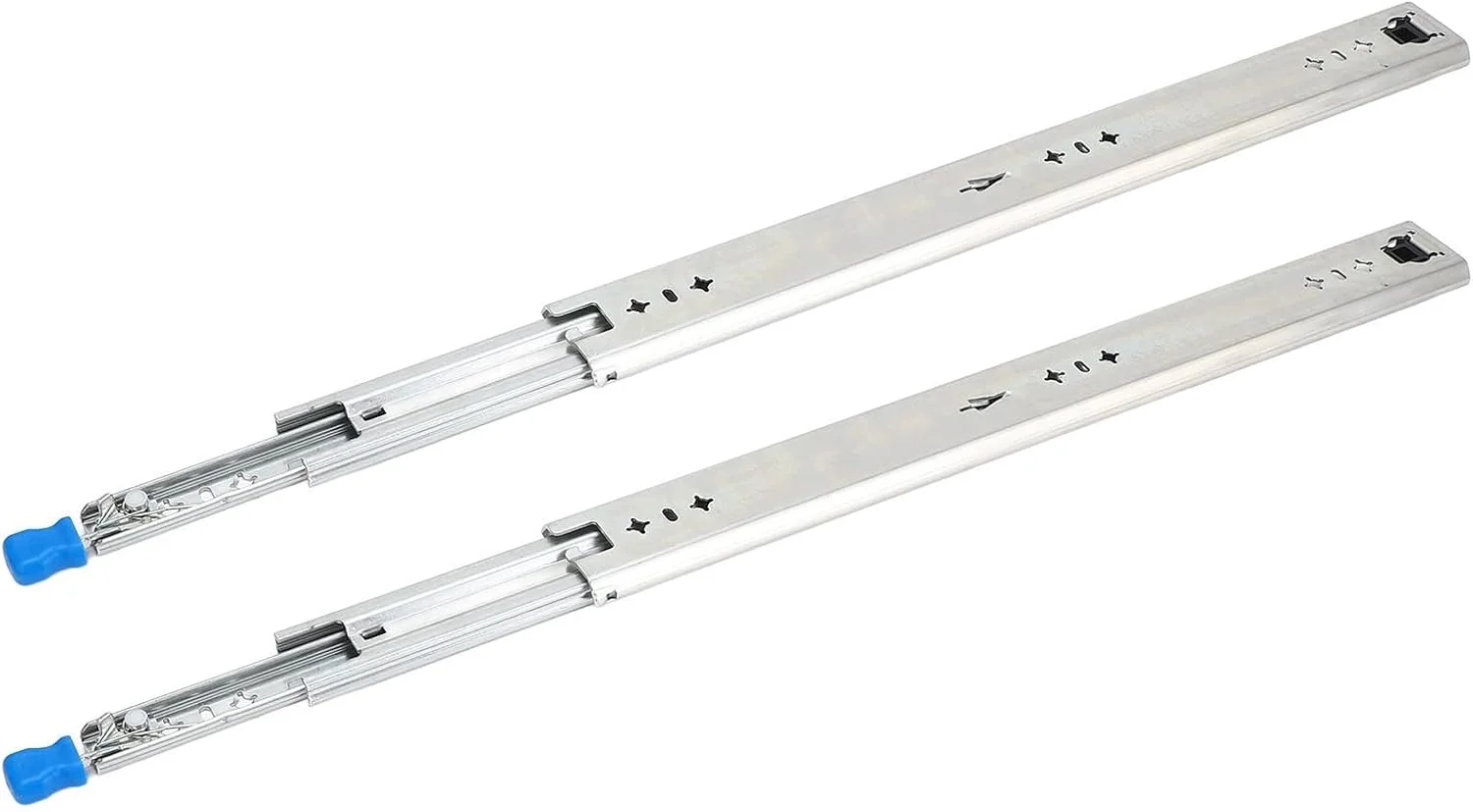 ریل های کشویی 20 اینچی قفل دار سنگین برای کشوهای کامیون، RV و صنعتی