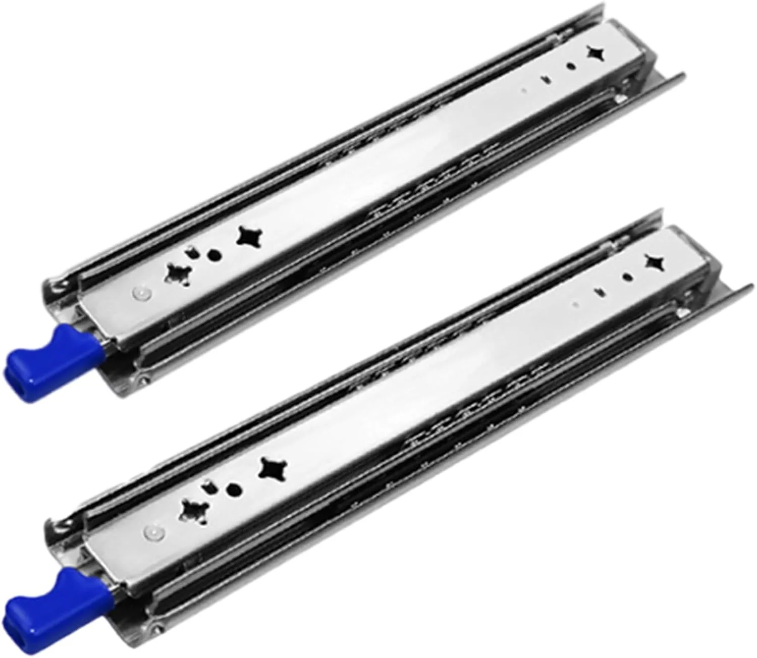 ریل های کشویی کابینت فلزی سنگین، راهنمای مسیر ریل بلبرینگ، ریل کشو کابینت آشپزخانه، بلبرینگ، مقاوم در برابر زنگ زدگی، برای کابینت آشپزخانه، کمد لباس، قفسه ها