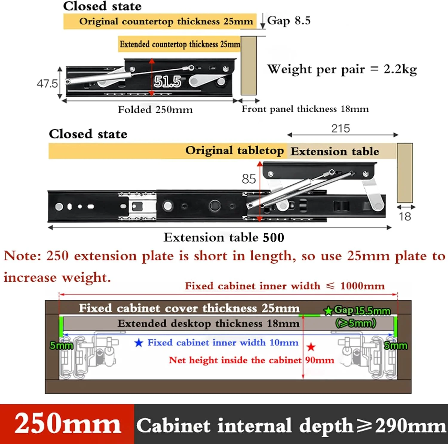 ریل های کشویی کشو با باز شدن کامل، ریل های کشویی کشو سنگین، ریل کشویی میز، بلبرینگ، مقاوم در برابر زنگ زدگی، سر خوردن آسان، برای کابینت آشپزخانه، کمد لباس، قفسه ها ریل های کشویی کشو با باز شدن کامل، ریل های کشویی کشو سنگین، ریل کشویی میز، بلبرینگ، مقاوم در برابر زنگ زدگی، سر خوردن آسان، برای کابینت آشپزخانه، کمد لباس، قفسه ها