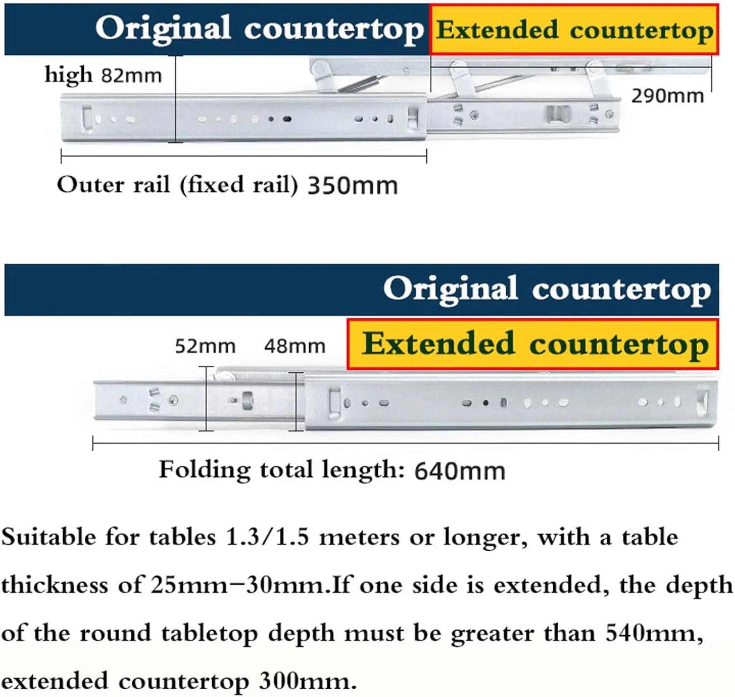 ریل های کشویی کشو با باز شدن کامل، ریل کشو کابینت آشپزخانه، لغزنده های کشو مخفی با بسته شدن نرم، نصب جانبی، مقاوم در برابر زنگ زدگی، برای کابینت آشپزخانه، کمد لباس، قفسه ها، کشوها