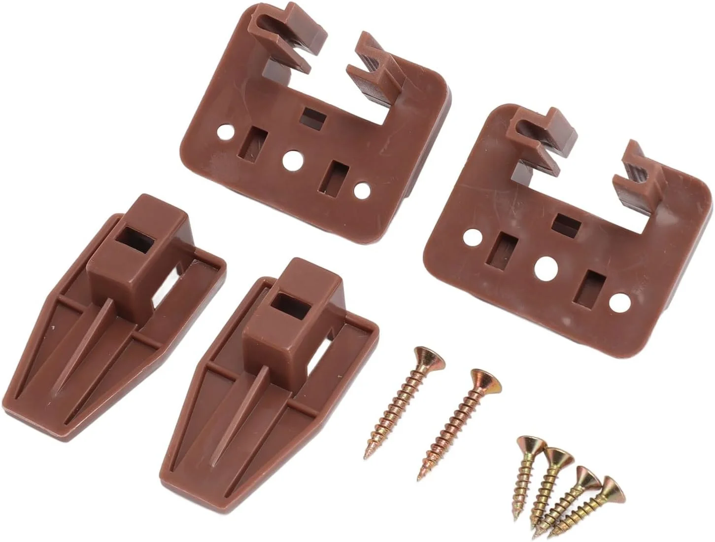 مجموعه ریل و لغزنده کشو Phefop، نصب آسان برای سیستم های کشو مبلمان، 10 عدد لغزنده برای نصب مرکزی، قطعات جایگزین DIY