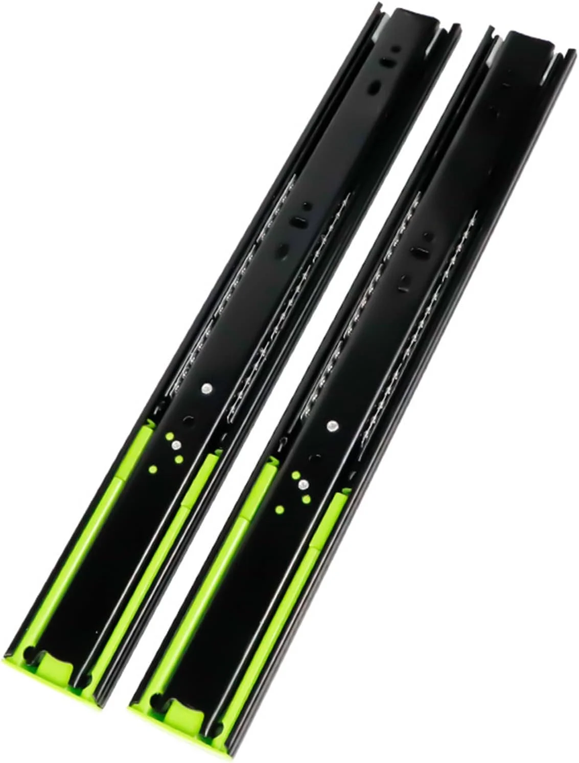 ریل کشویی استیل ضد زنگ با مکانیزم برگشتی و آرام بند، مناسب برای کابینت، کمد و لوازم جانبی مبلمان، 30 سانتی متر ریل کشویی استیل ضد زنگ با مکانیزم برگشتی و آرام بند، مناسب برای کابینت، کمد و لوازم جانبی مبلمان، 30 سانتی متر