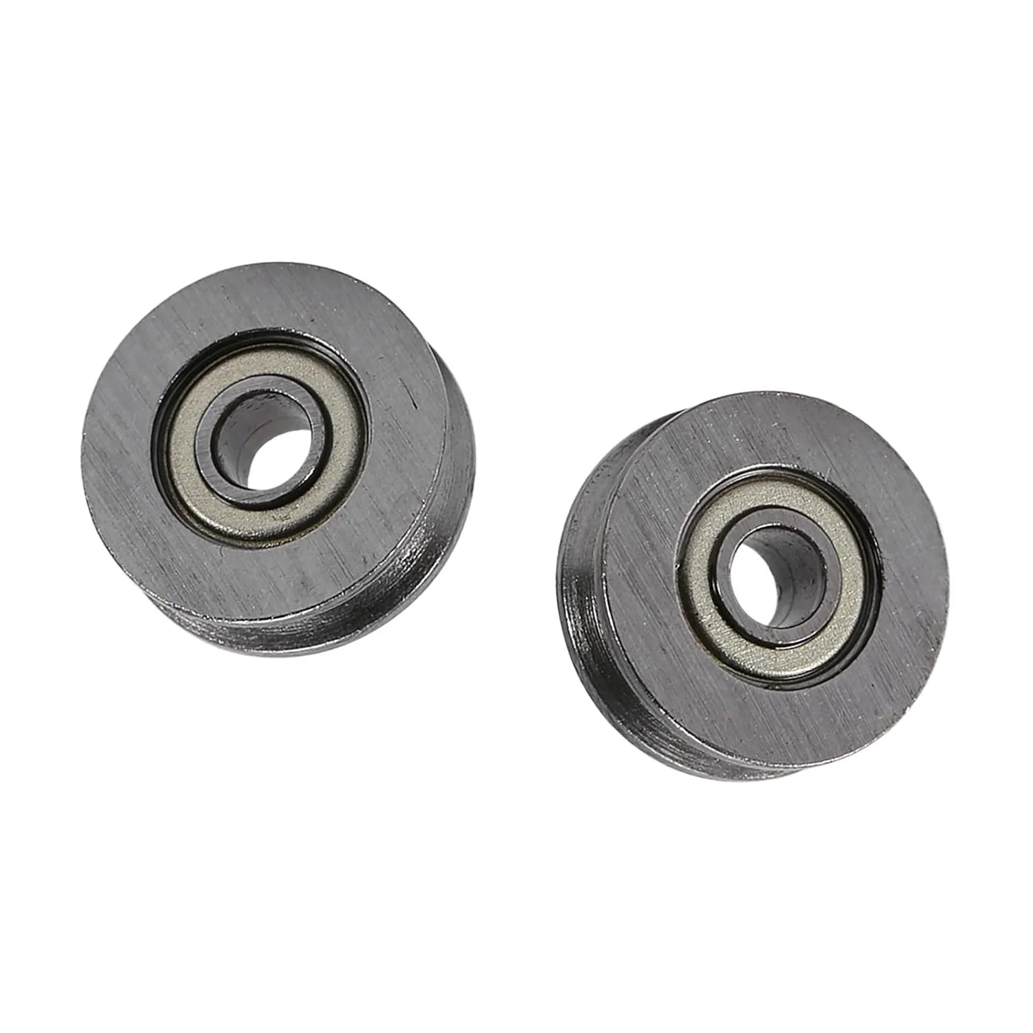 بلبرینگ شیار V مدل V623zz، فولاد کربنی با کیفیت بالا، عمر طولانی برای سیستم حرکت خطی مسیر ریلی، 20 عدد