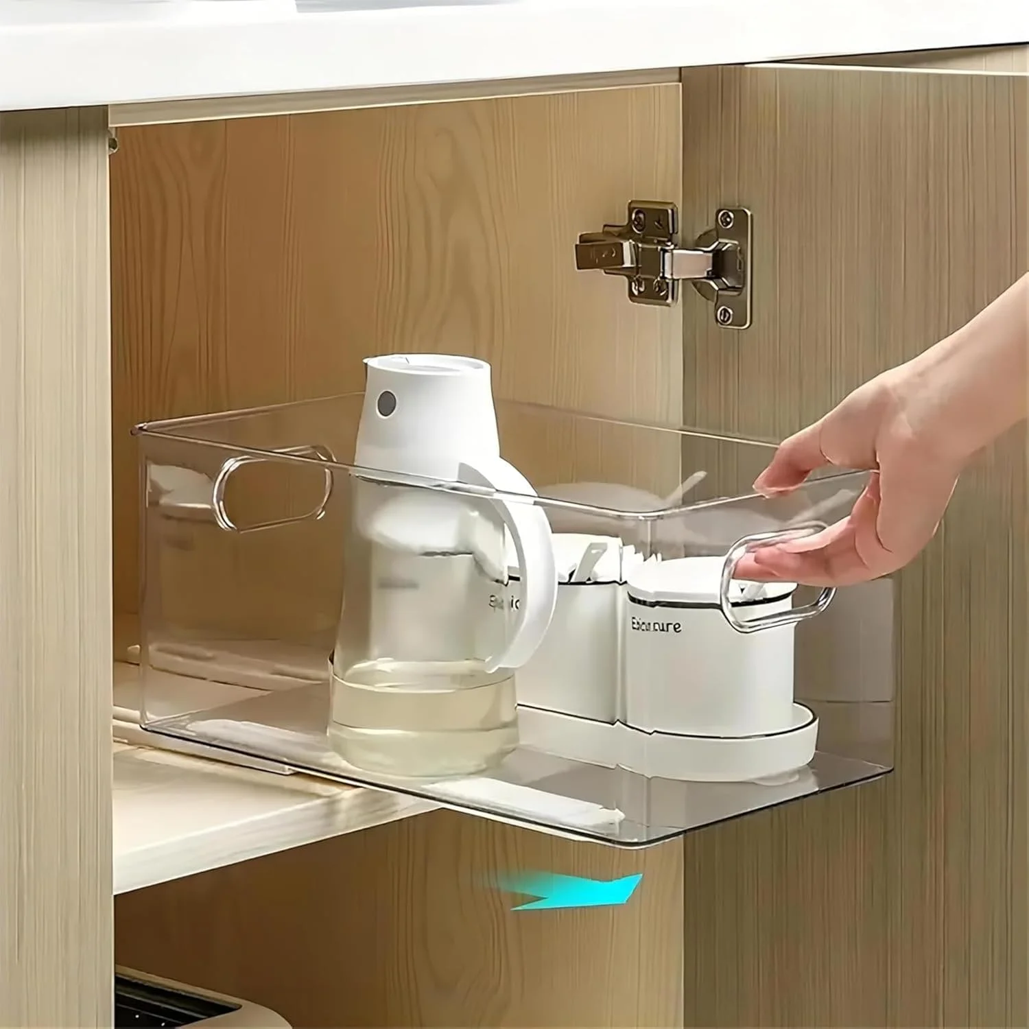 یک جفت ریل کشو بی صدا بدون نیاز به دریل، ریل های کشویی کابینت آشپزخانه سنگین، سازمان دهنده قابل تنظیم نصب بدون ابزار برای کمد لباس، حمام، انبار یک جفت ریل کشو بی صدا بدون نیاز به دریل، ریل های کشویی کابینت آشپزخانه سنگین، سازمان دهنده قابل تنظیم نصب بدون ابزار برای کمد لباس، حمام، انبار