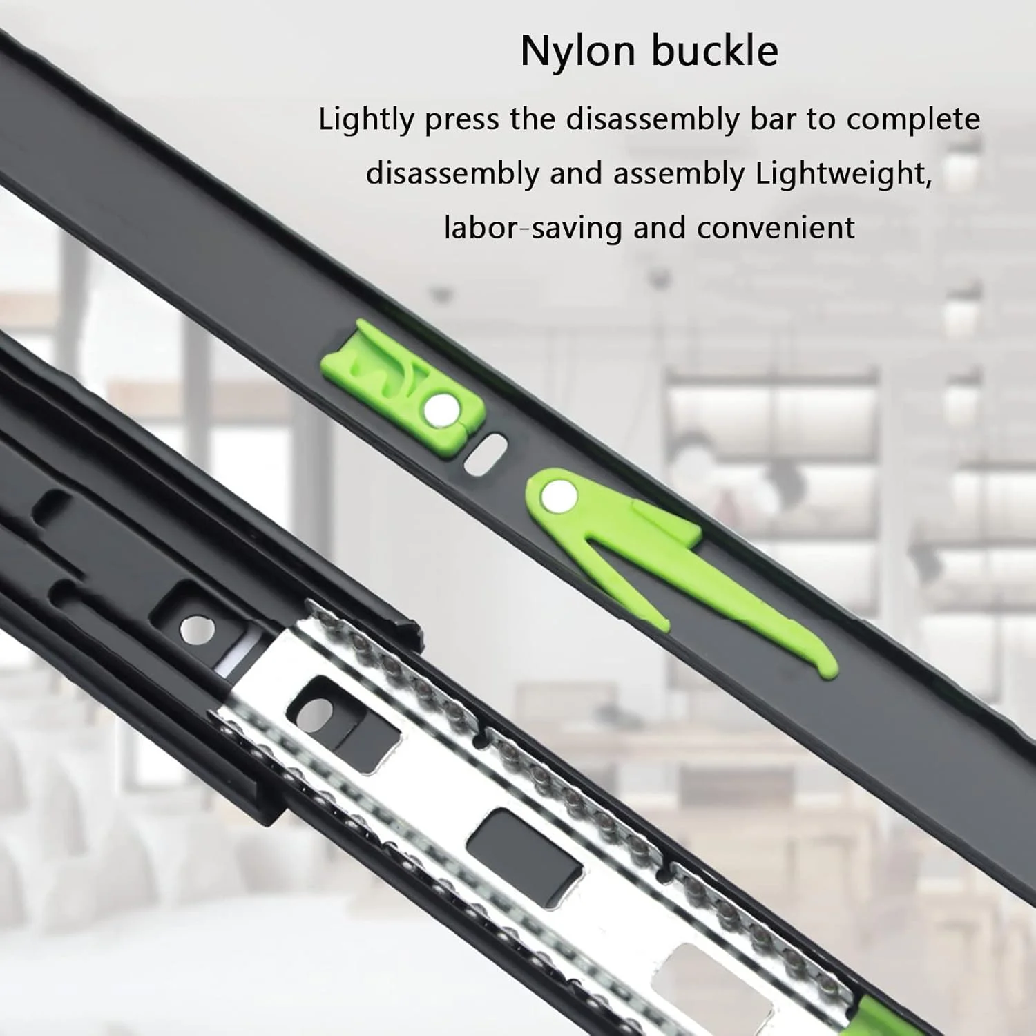 ریل کشویی استیل ضد زنگ با مکانیزم برگشتی و آرام بند، مناسب برای کابینت، کمد و لوازم جانبی مبلمان، 30 سانتی متر ریل کشویی استیل ضد زنگ با مکانیزم برگشتی و آرام بند، مناسب برای کابینت، کمد و لوازم جانبی مبلمان، 30 سانتی متر