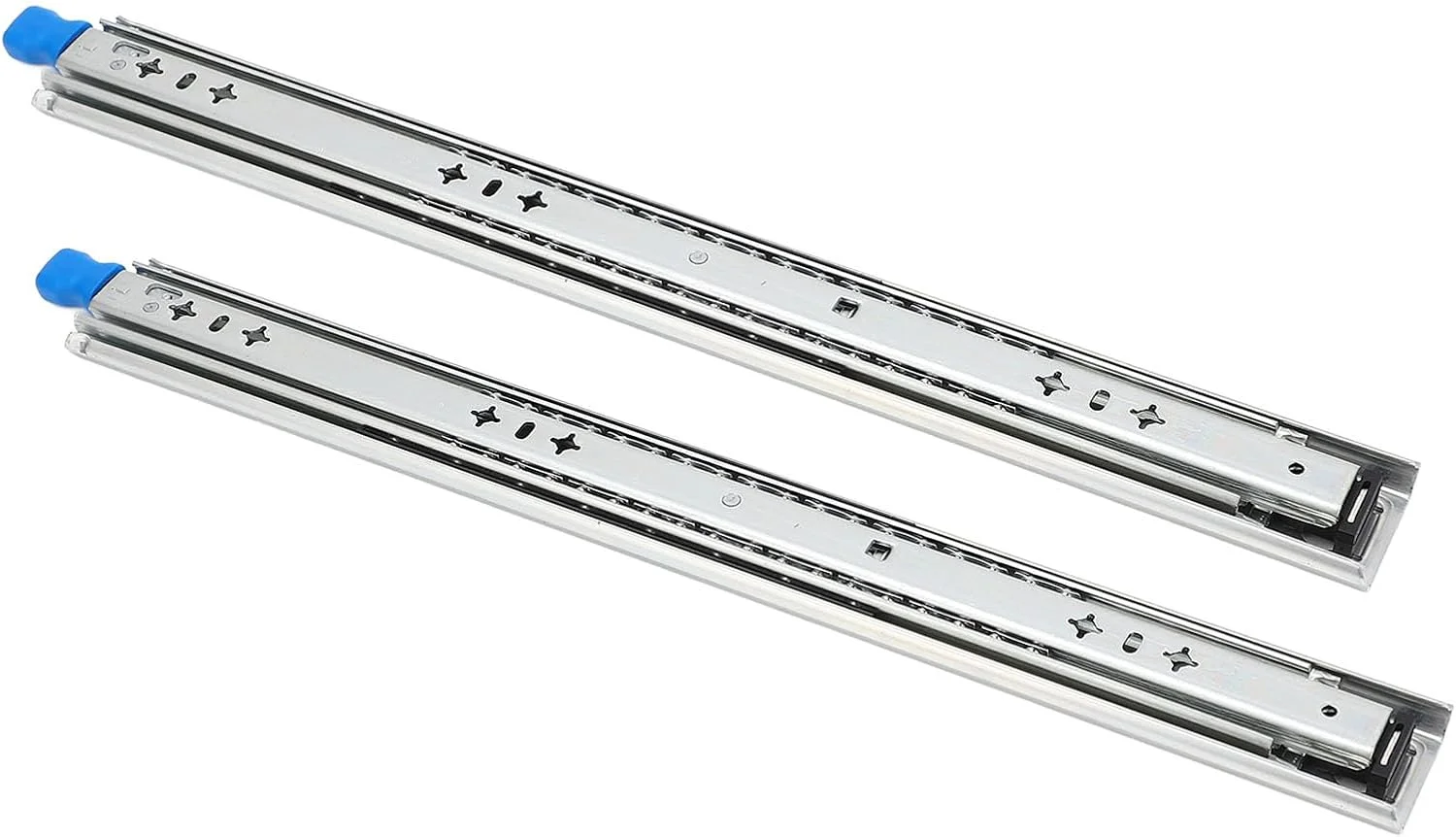 یک جفت ریل کشویی سنگین جیاوو با تحمل وزن 120 کیلوگرم مناسب برای مصارف صنعتی، خودروهای RV و غیره - فولاد سرد نورد شده یک جفت ریل کشویی سنگین جیاوو با تحمل وزن 120 کیلوگرم مناسب برای مصارف صنعتی، خودروهای RV و غیره - فولاد سرد نورد شده