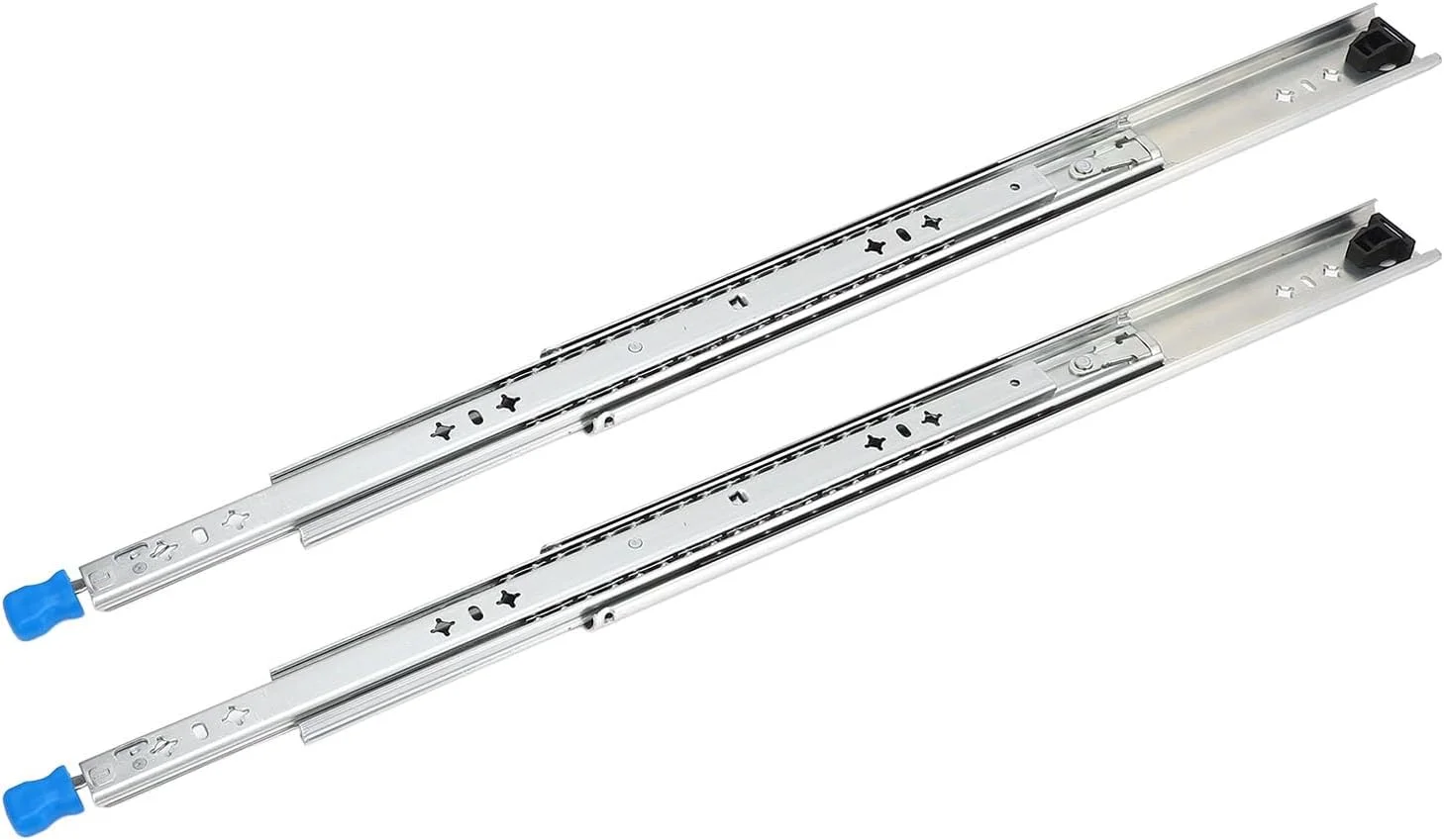 یک جفت ریل کشویی سنگین جیاوو با تحمل وزن 120 کیلوگرم مناسب برای مصارف صنعتی، خودروهای RV و غیره - فولاد سرد نورد شده یک جفت ریل کشویی سنگین جیاوو با تحمل وزن 120 کیلوگرم مناسب برای مصارف صنعتی، خودروهای RV و غیره - فولاد سرد نورد شده