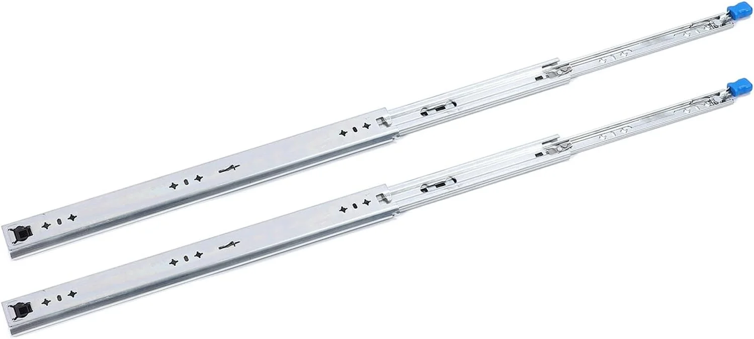 یک جفت ریل کشویی سنگین جیاوو با تحمل وزن 120 کیلوگرم مناسب برای مصارف صنعتی، خودروهای RV و غیره - فولاد سرد نورد شده یک جفت ریل کشویی سنگین جیاوو با تحمل وزن 120 کیلوگرم مناسب برای مصارف صنعتی، خودروهای RV و غیره - فولاد سرد نورد شده