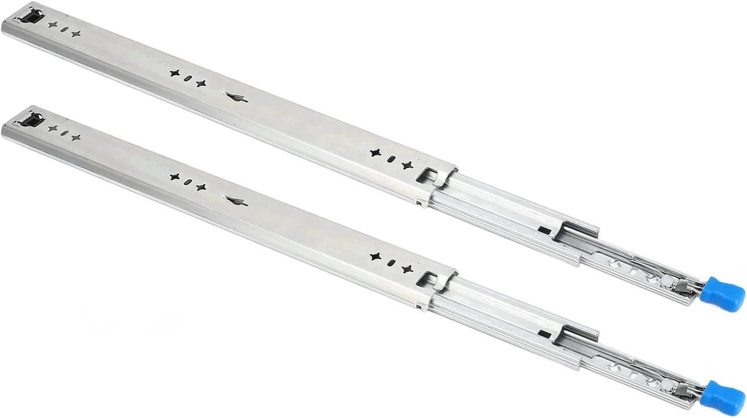 یک جفت ریل کشویی سنگین جیاوو با تحمل وزن 120 کیلوگرم مناسب برای مصارف صنعتی، خودروهای RV و غیره - فولاد سرد نورد شده یک جفت ریل کشویی سنگین جیاوو با تحمل وزن 120 کیلوگرم مناسب برای مصارف صنعتی، خودروهای RV و غیره - فولاد سرد نورد شده