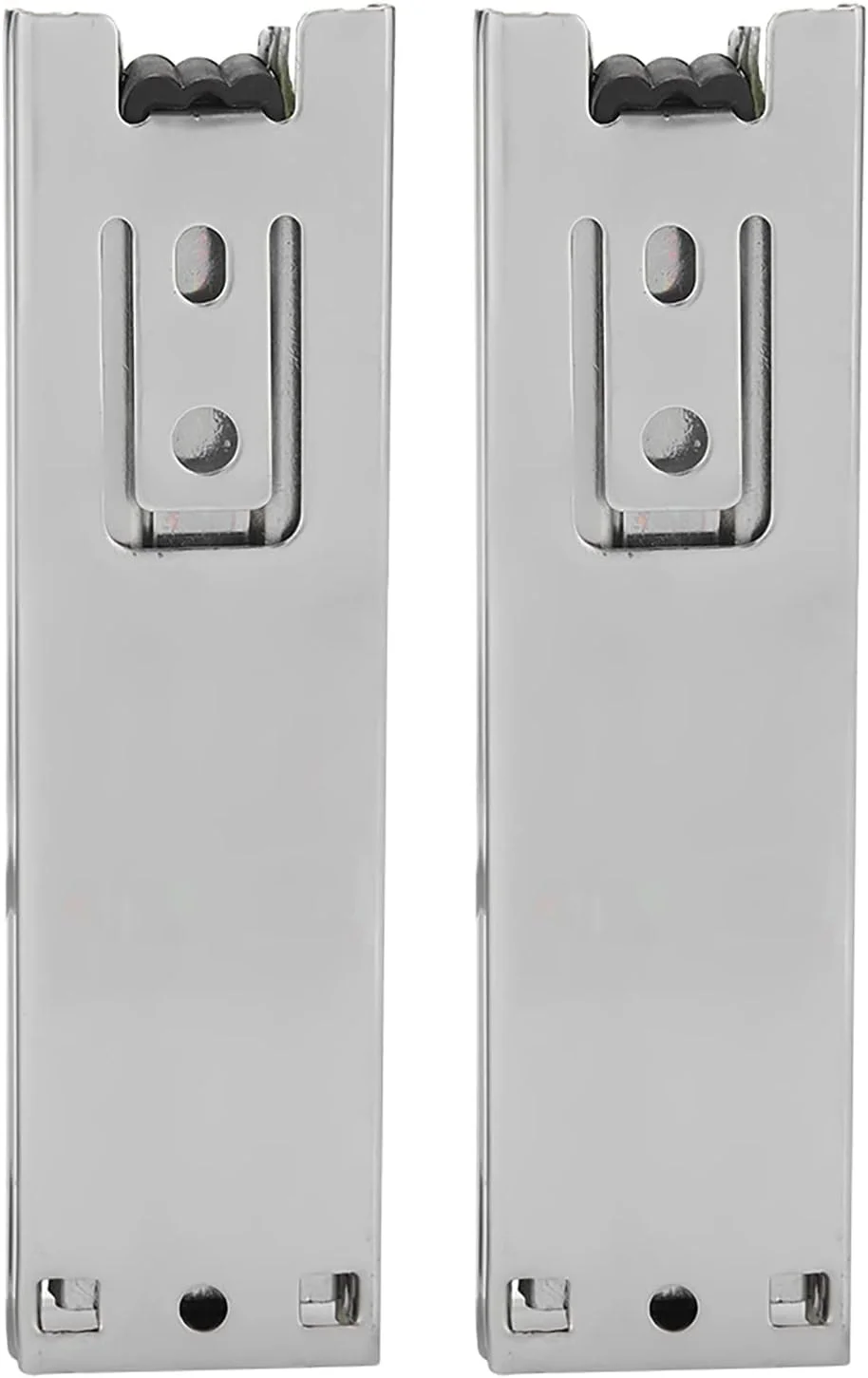 ریل کشویی کوتاه 6 اینچی، 2 عددی، 5 اینچی، راهنمای کشو، ریل کشویی فولادی 13×4×3، 2 عددی، 5 اینچی، راهنمای کشویی کوتاه، سخت افزار کابینت با قابلیت باز شدن کامل