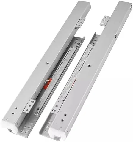 ریل کشویی ویترین، ریل کشویی بی صدا، ریل پایین کمد لباس، ریل پایین ویترین، راهنماهای بافر بی صدا، 1 جفت (2 عدد)، بلبرینگ فولادی جامد، آرام بند (40 سانتی متر / 15.7 اینچ) ریل کشویی ویترین، ریل کشویی بی صدا، ریل پایین کمد لباس، ریل پایین ویترین، راهنماهای بافر بی صدا، 1 جفت (2 عدد)، بلبرینگ فولادی جامد، آرام بند (40 سانتی متر / 15.7 اینچ)