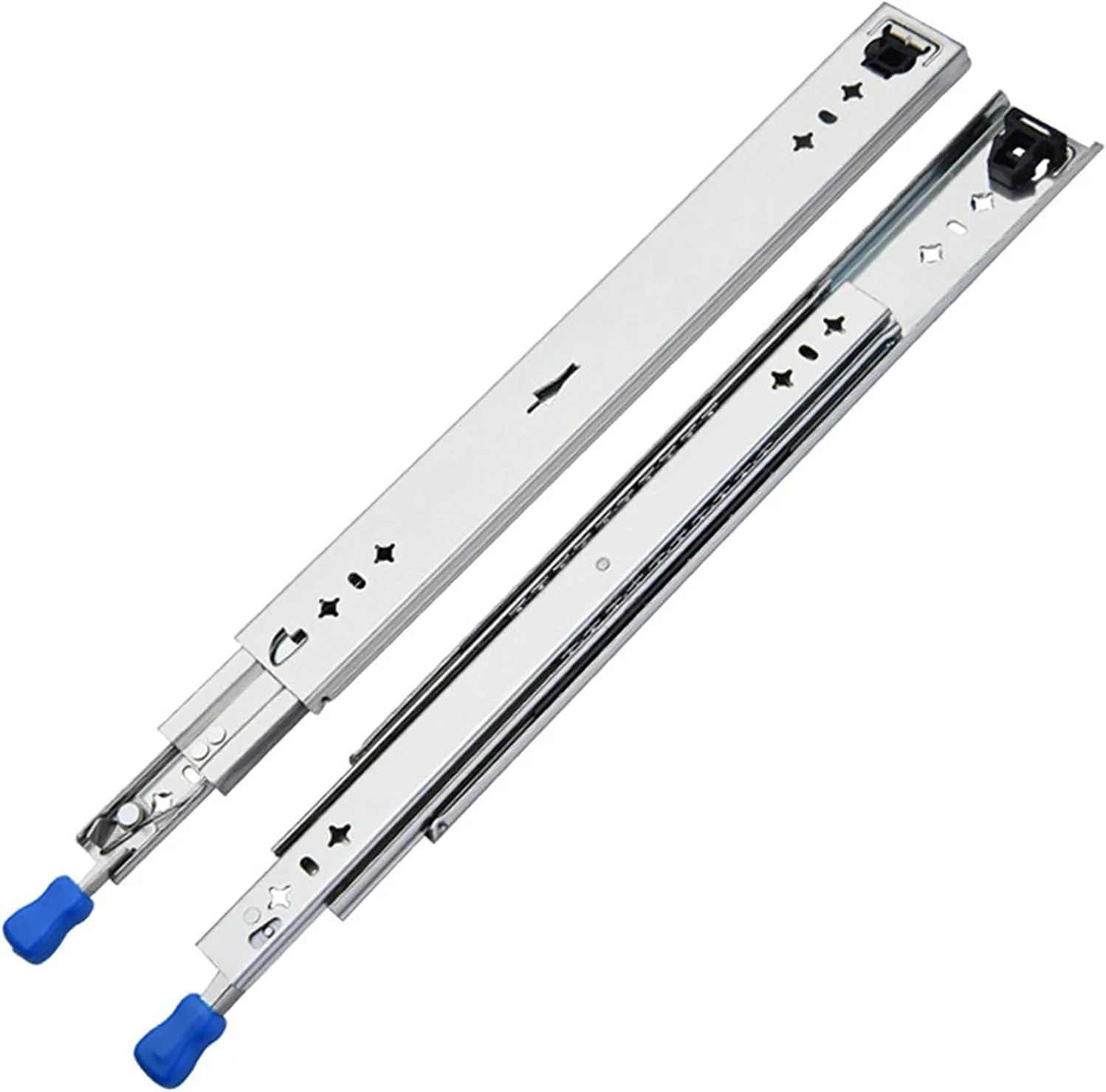 ریل کشو، ریل سنگین، ریل کشویی سه قسمتی قفل دار، بلبرینگ، ریل های کشویی خود قفل شونده سنگین و کاملاً باز شونده، نصب شده در کنار مسیر (اندازه: 1050 میلی متر / 42 اینچ) ریل کشو، ریل سنگین، ریل کشویی سه قسمتی قفل دار، بلبرینگ، ریل های کشویی خود قفل شونده سنگین و کاملاً باز شونده، نصب شده در کنار مسیر (اندازه: 1050 میلی متر / 42 اینچ)